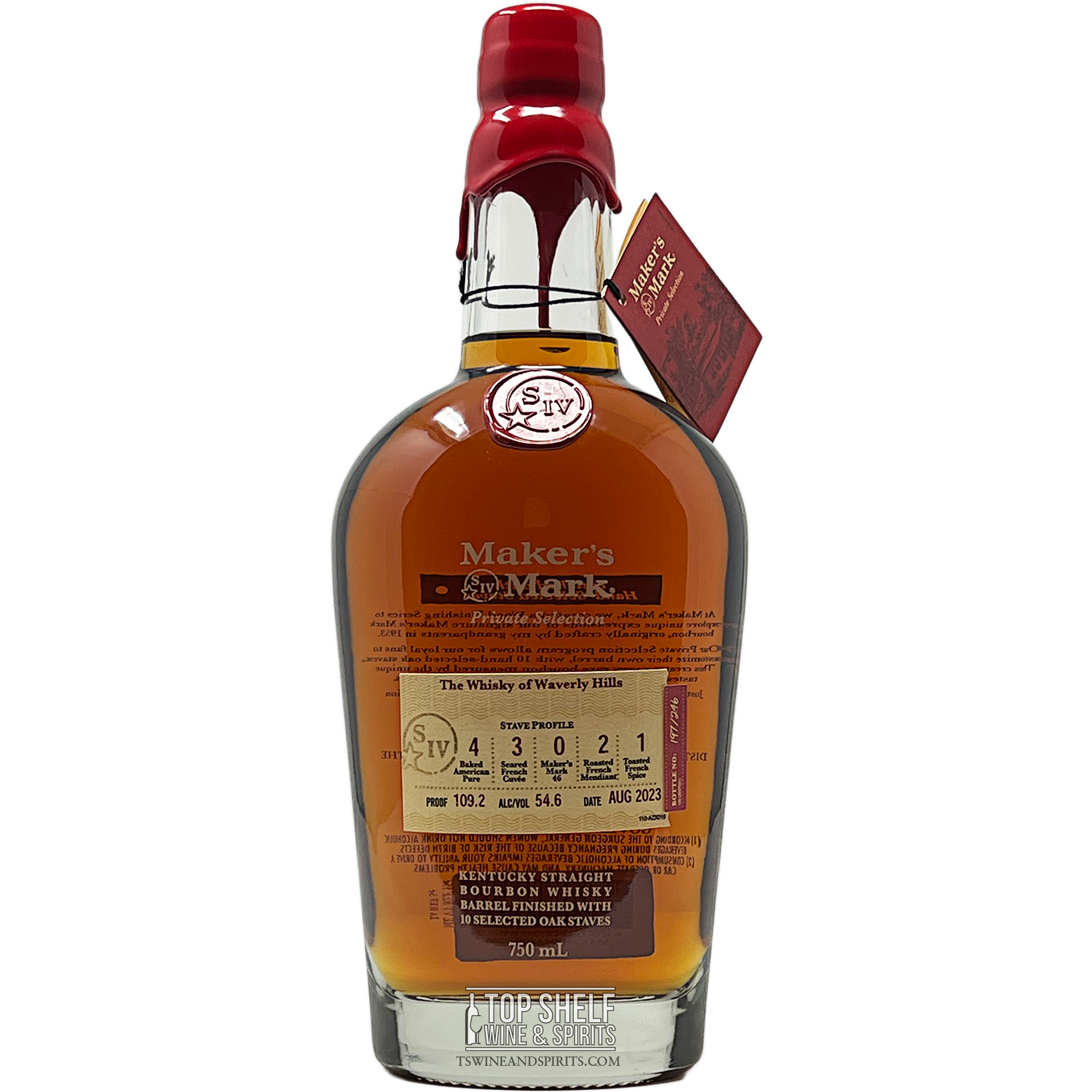 Maker's Mark Private Selection "The Whiskey of Waverly Hills" Bourbon (Private Selection)