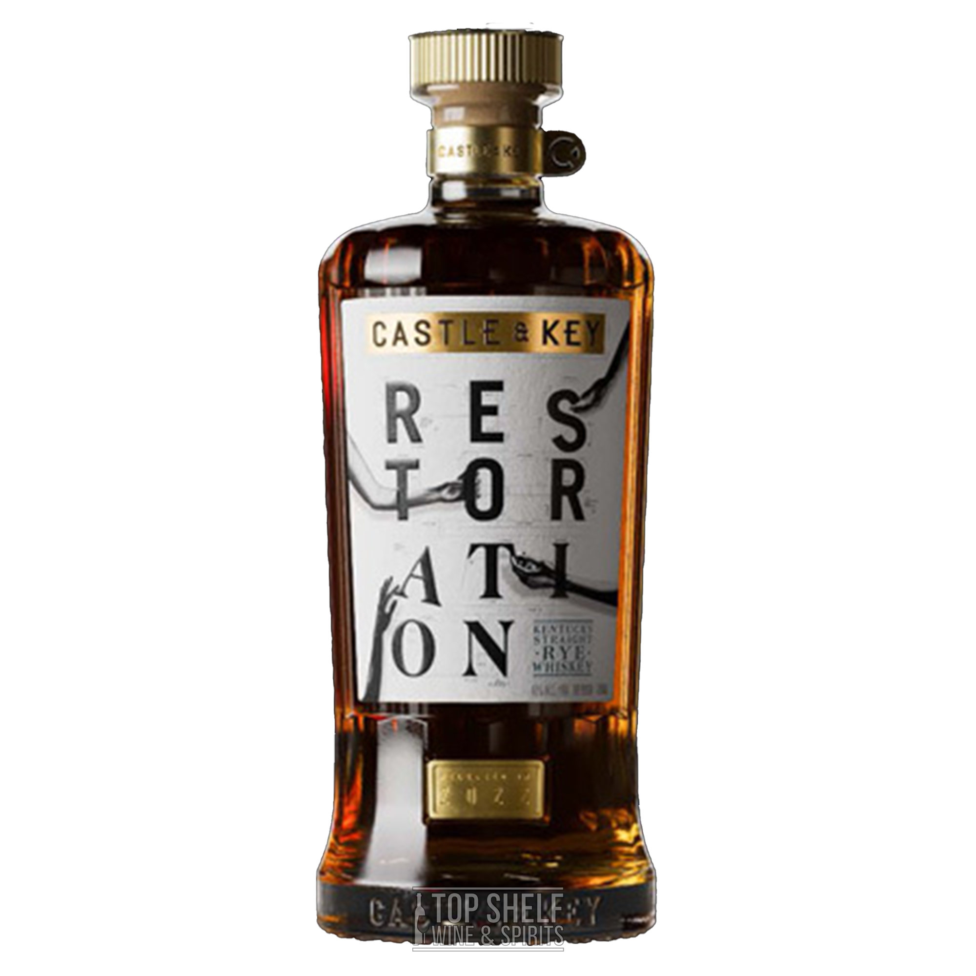 Castle & Key Restoration Straight Rye Whiskey