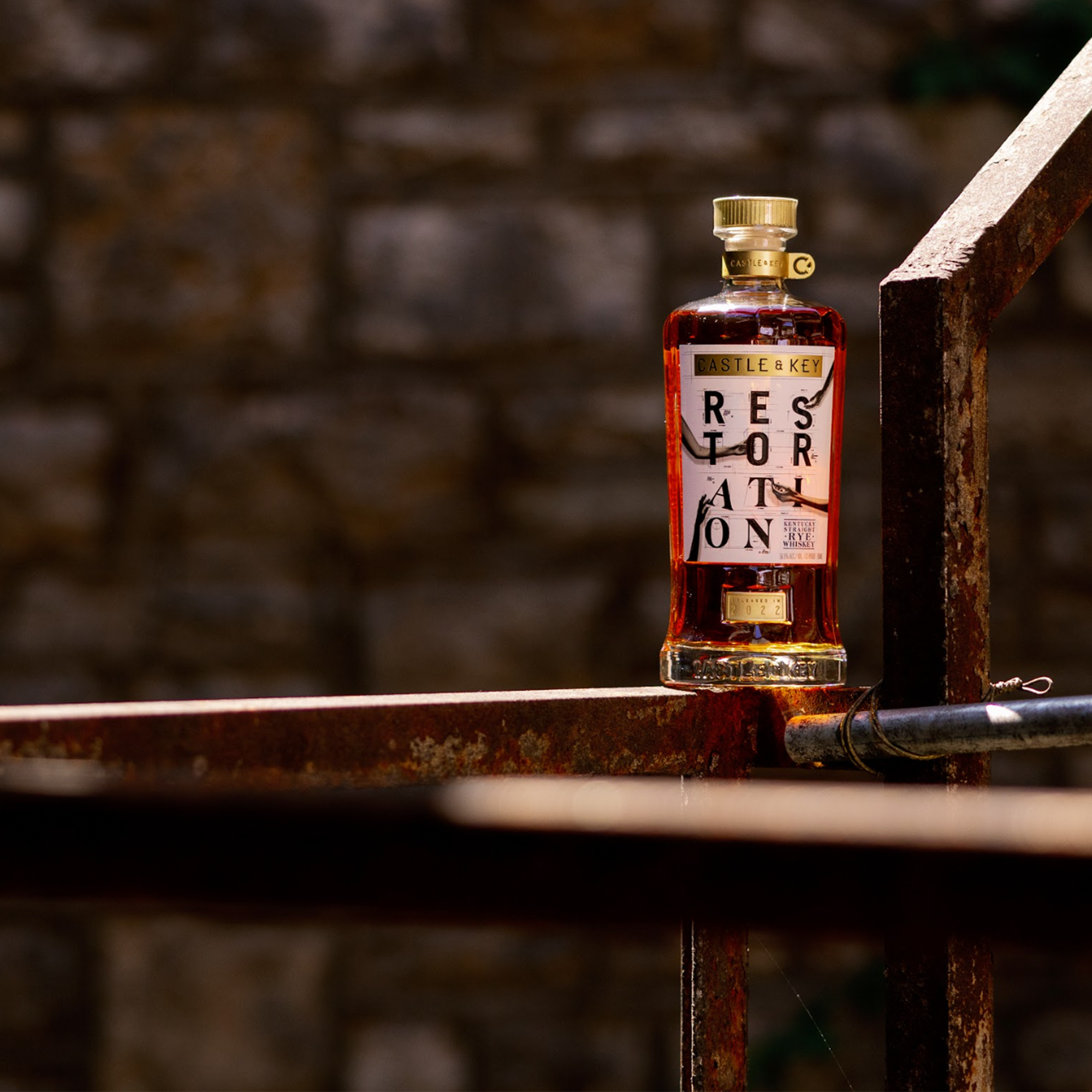 Castle & Key Restoration Straight Rye Whiskey