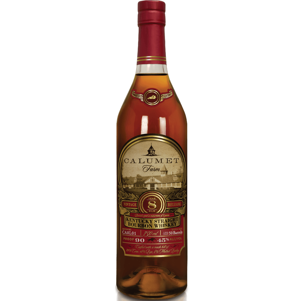 Calumet Farm 8 Year Kentucky Straight Bourbon