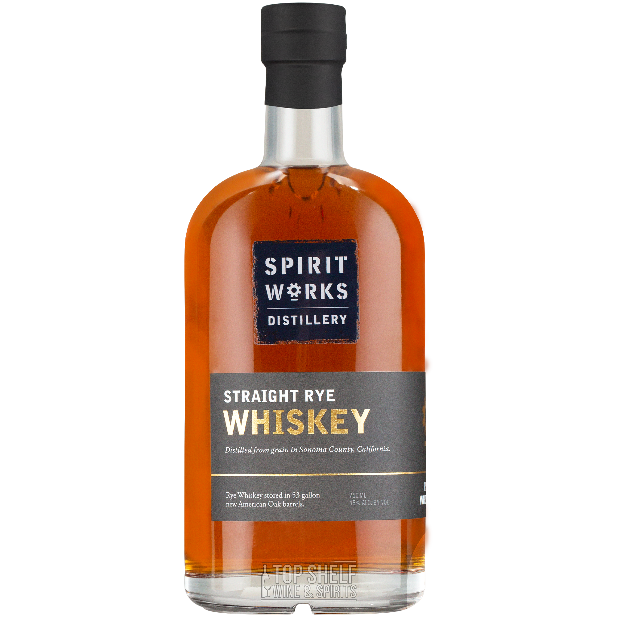 Spirit Works Distillery Straight Rye Whiskey
