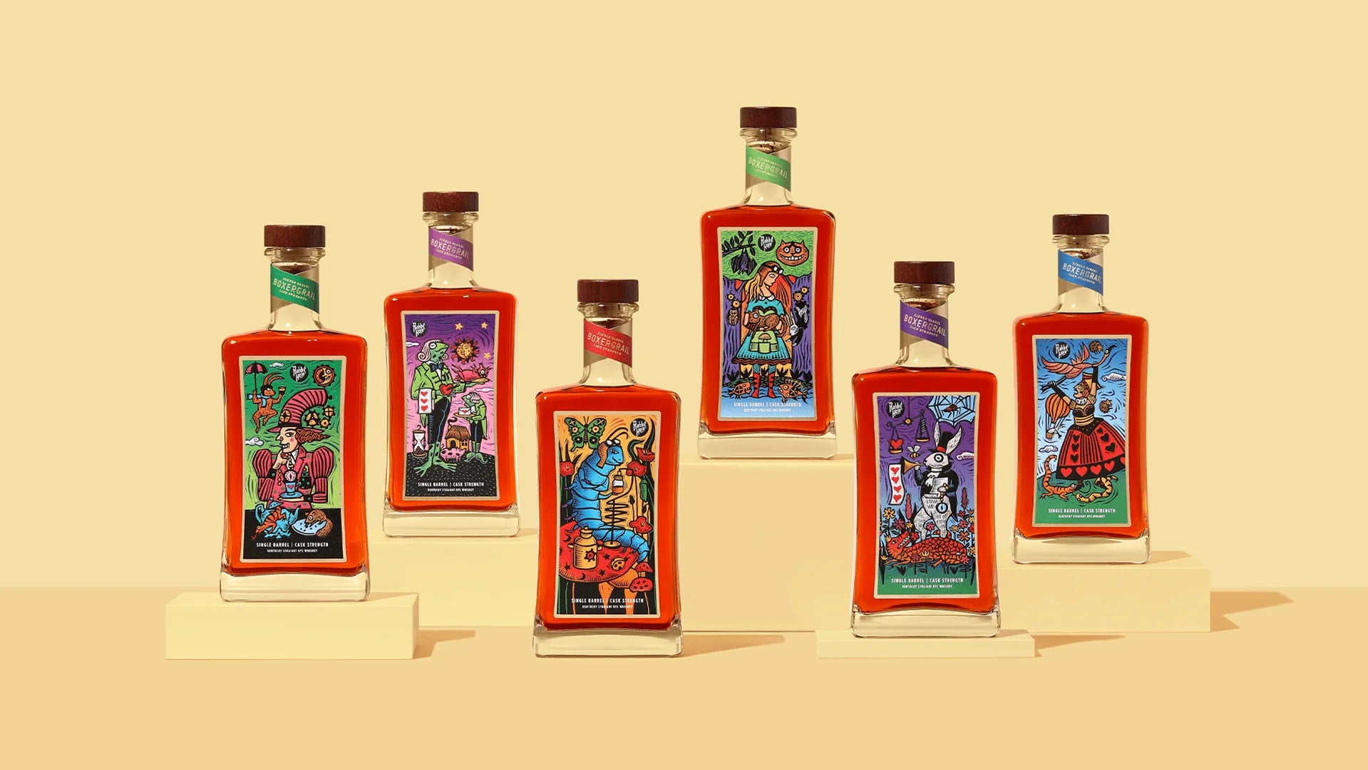 Rabbit Hole BoxerGrail Cask Strength Limited Edition Art Series - Frog