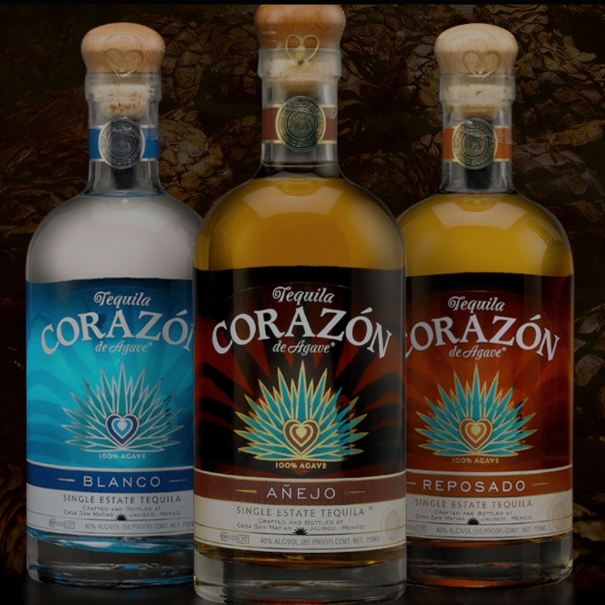 Corazón Añejo Blanton’s Barrel Finish Tequila (Private Selection)