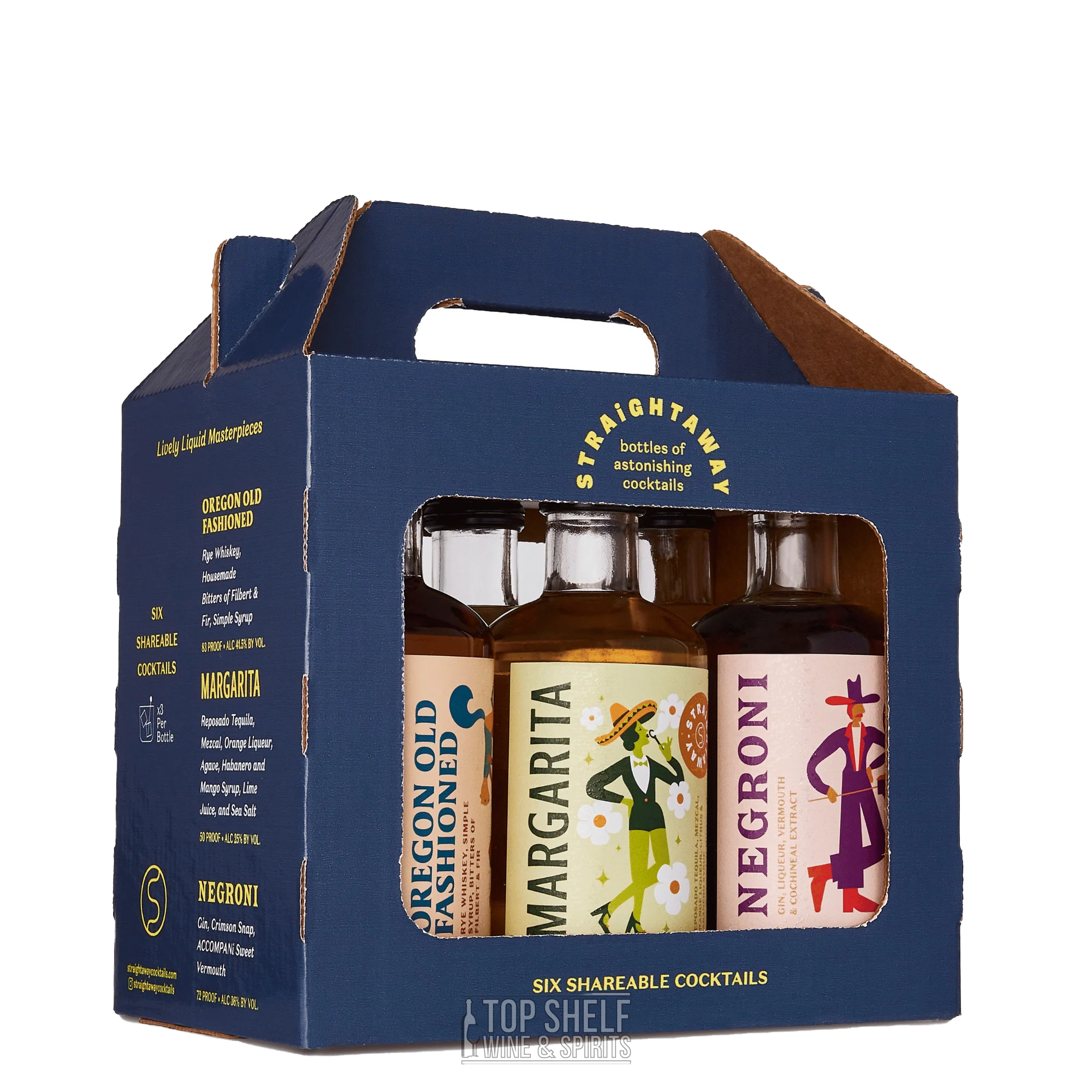 Straightaway Six Pack Party Set 200ml