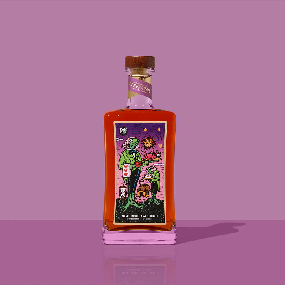 Rabbit Hole BoxerGrail Cask Strength Limited Edition Art Series - Frog