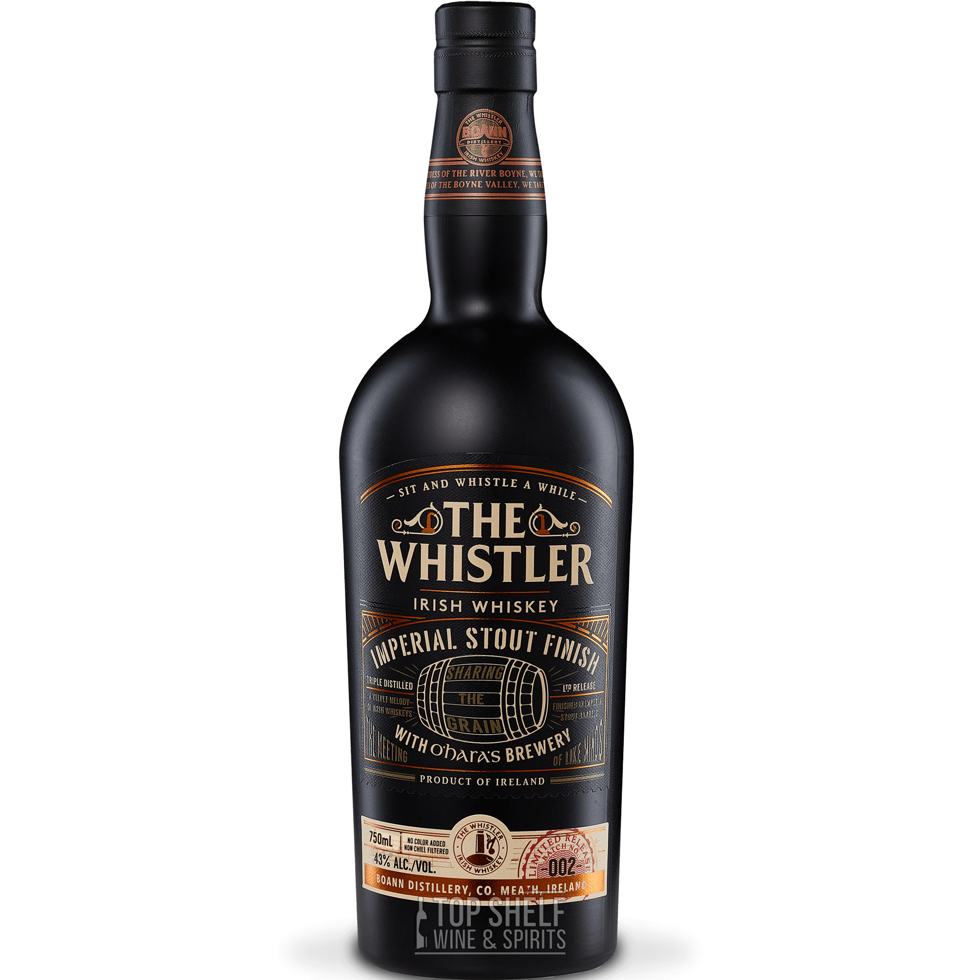 The Whistler Imperial Stout Cask Irish Whiskey