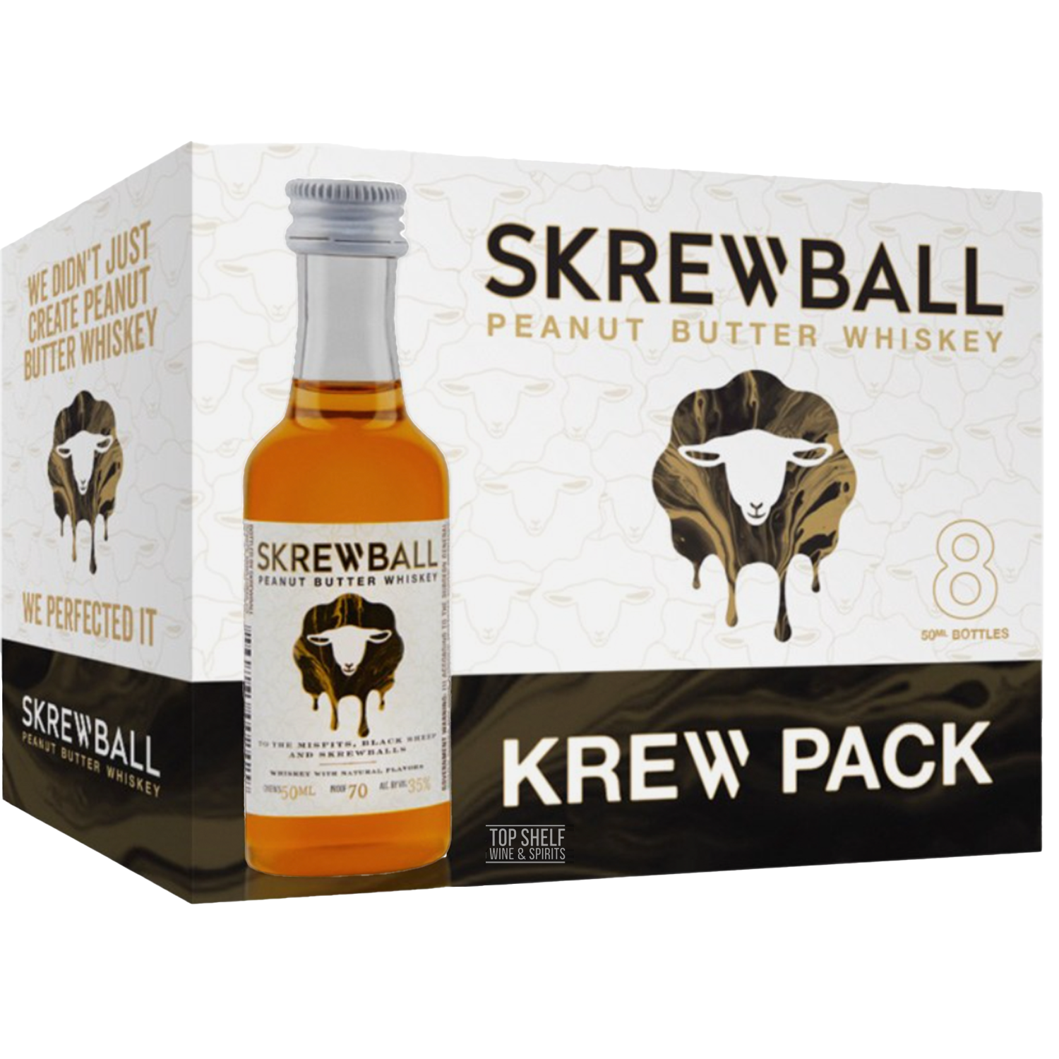 Skrewball Peanut Butter Whisky 50ml (8 Pack)