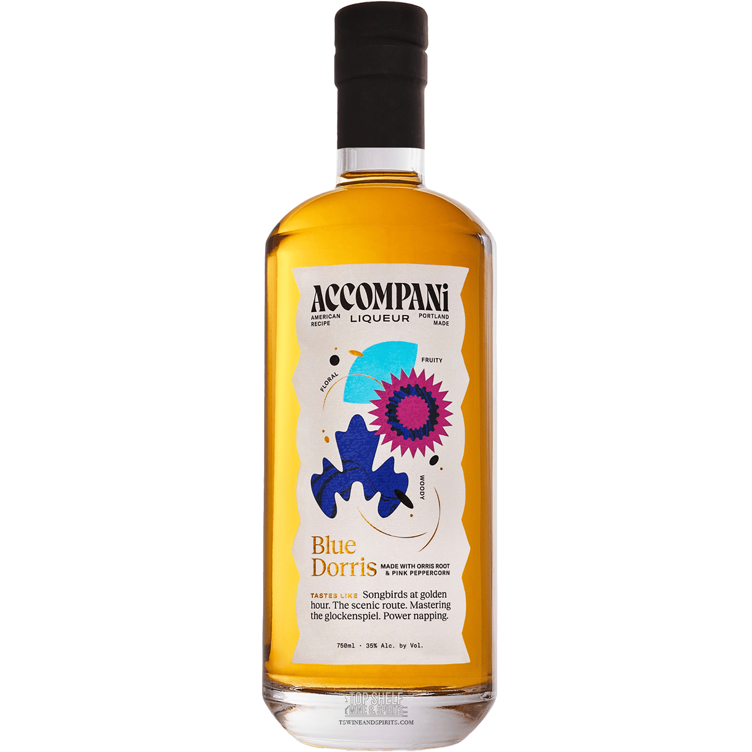 Accompani Blue Dorris Floral Liqueur