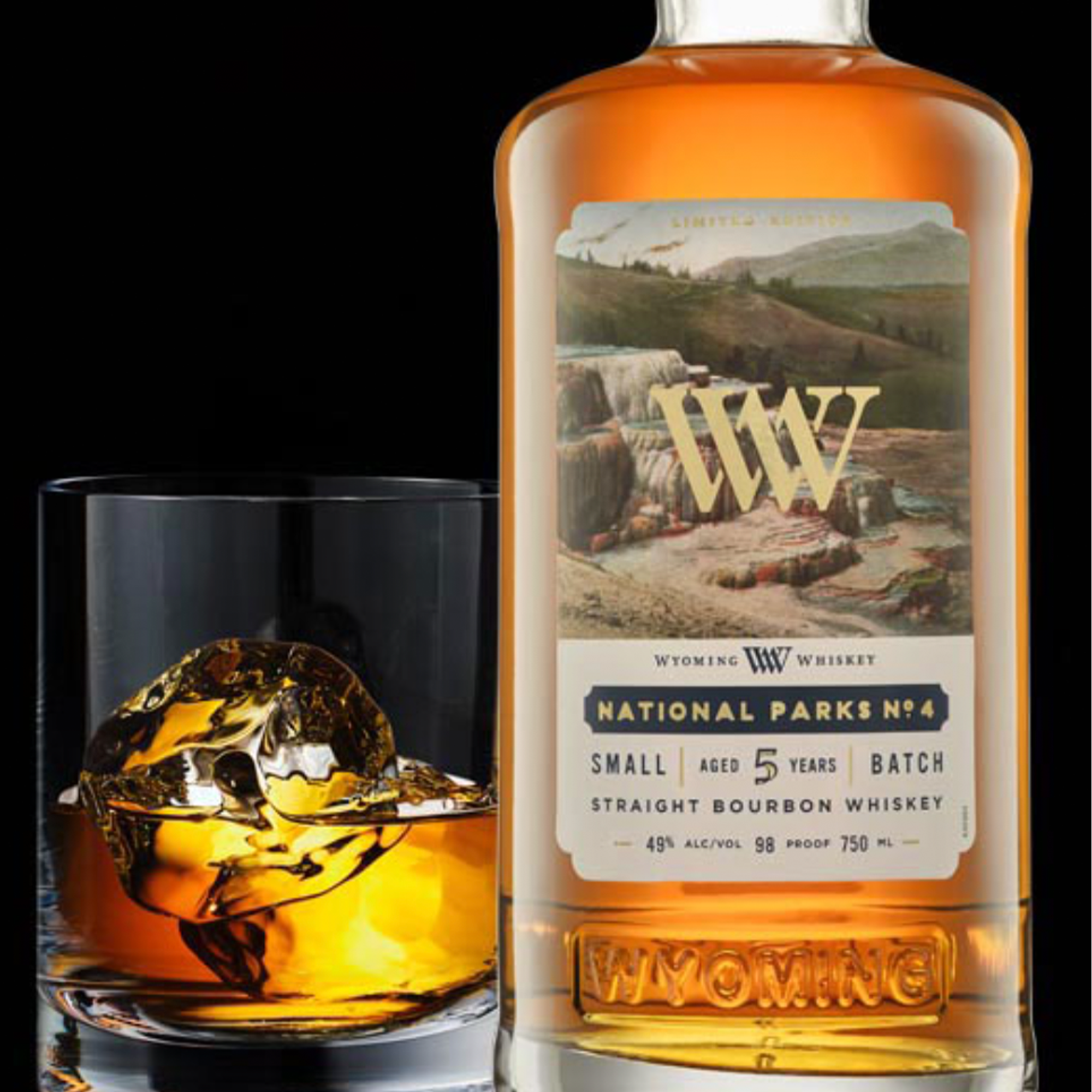 Wyoming Whiskey National Parks No. 4 Small Batch Bourbon