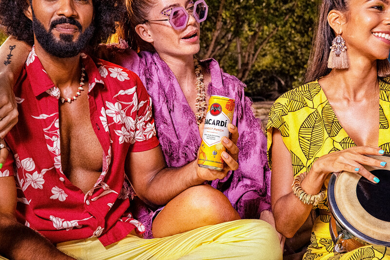 Bacardí Sunset Punch Cocktail (4 Pack)