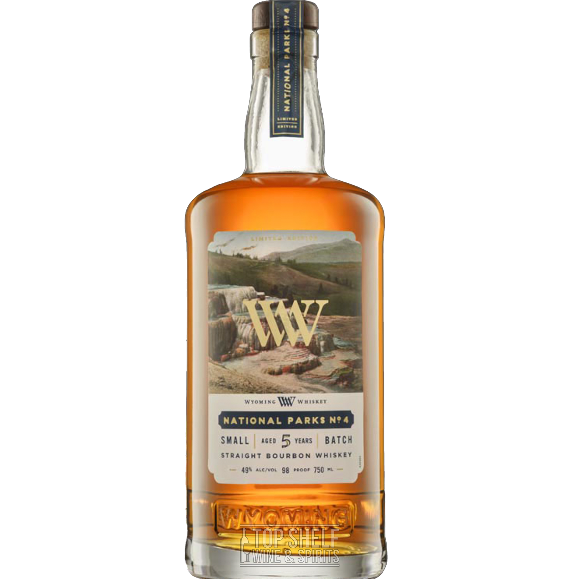 Wyoming Whiskey National Parks No. 4 Small Batch Bourbon