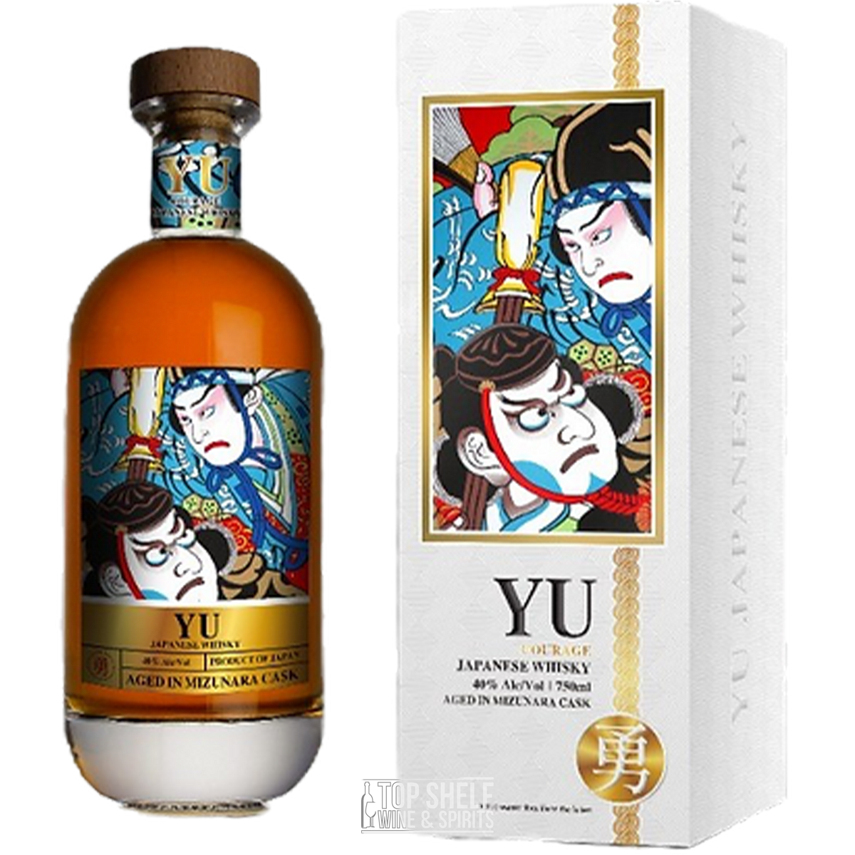 Yu Courage Mizunara Cask Japanese Whiskey
