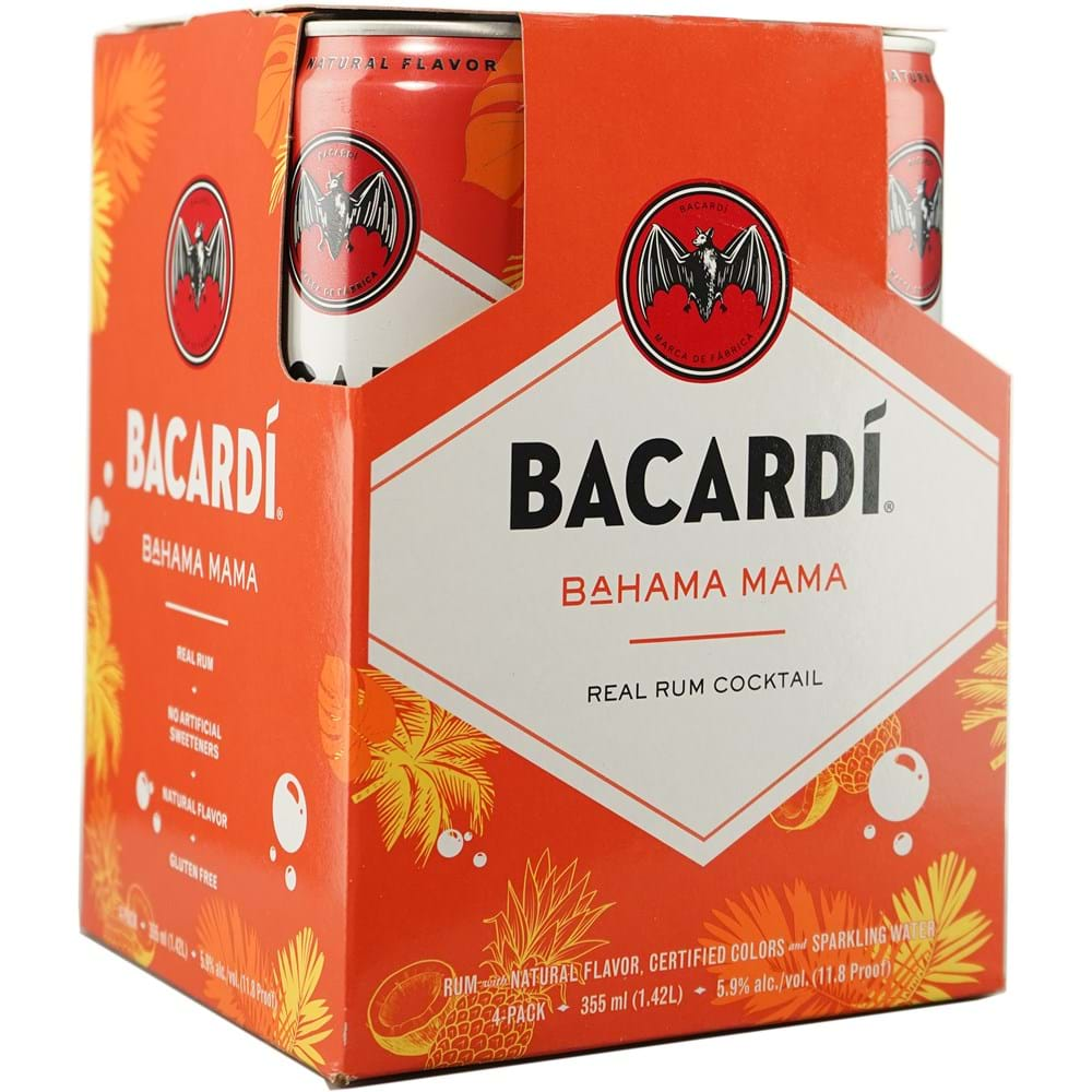 Bacardí Bahama Mama 4 Pack Cans