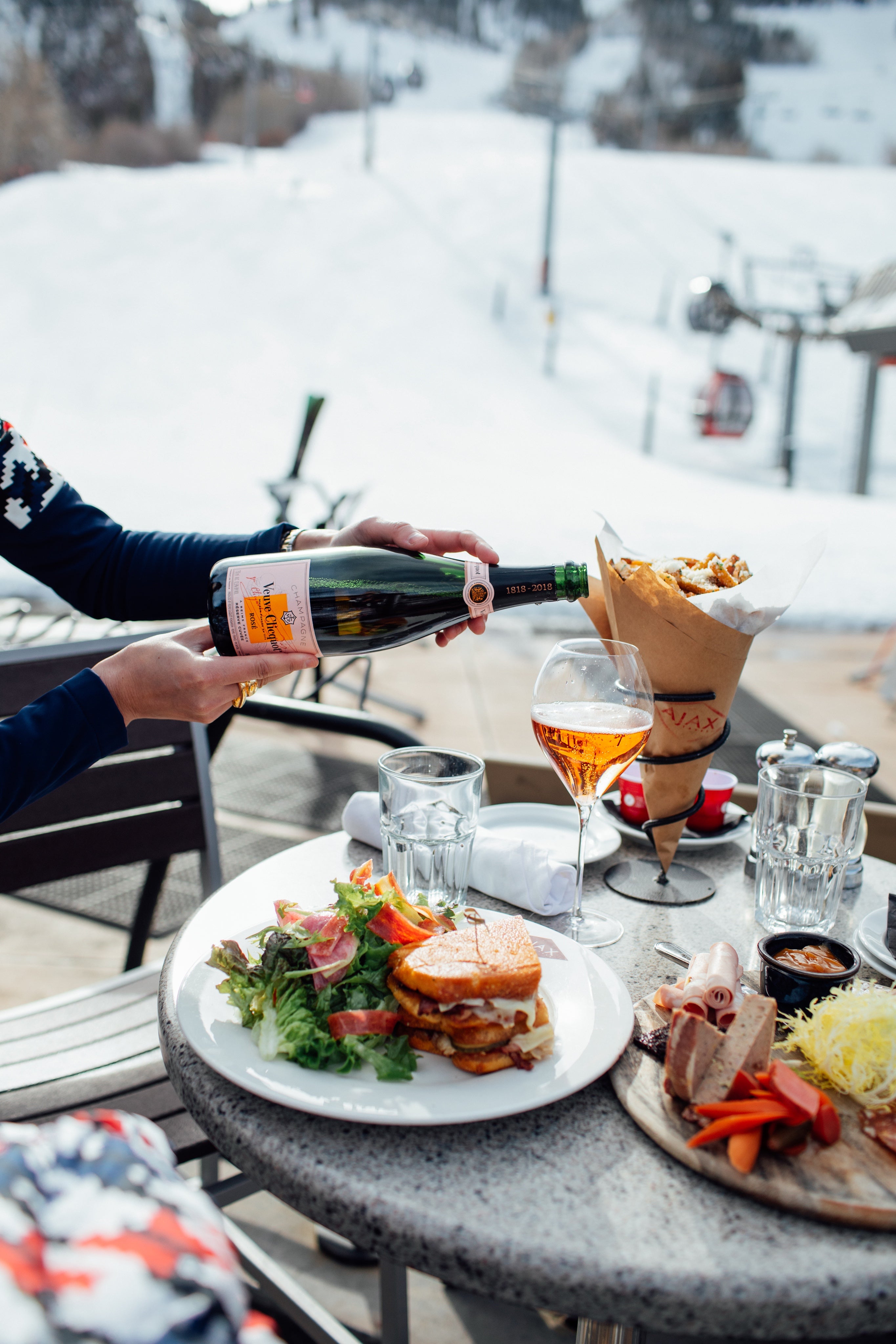 Veuve Clicquot Rosé Champagne with Ice Jacket