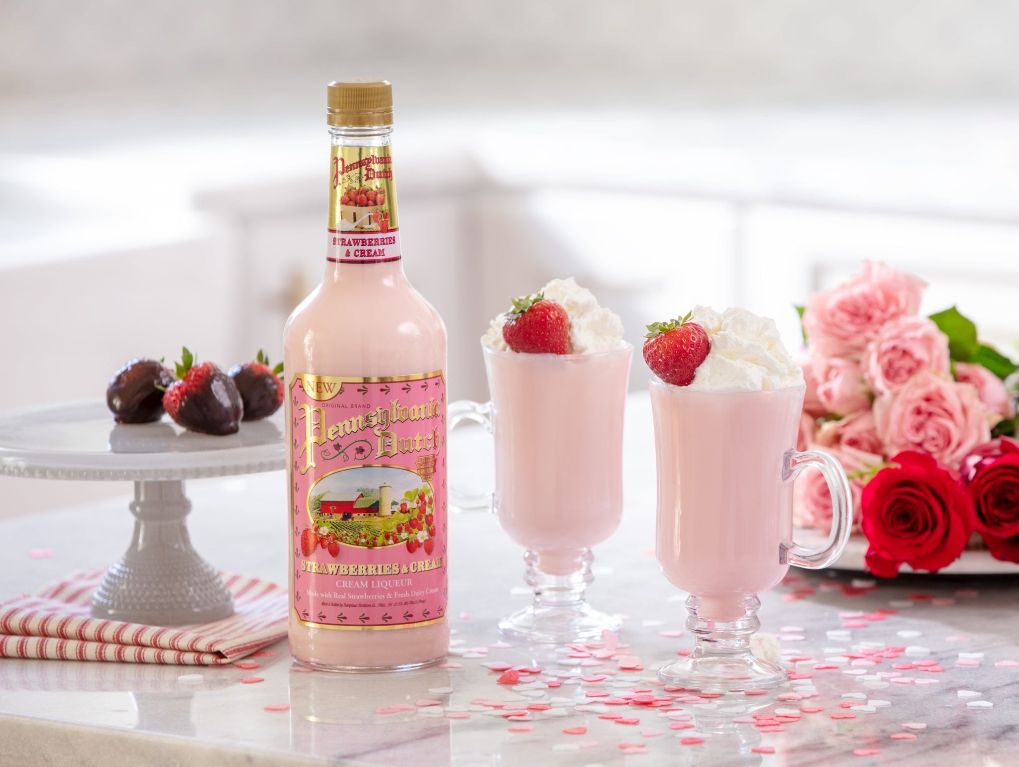 Pennsylvania Dutch Strawberries & Cream