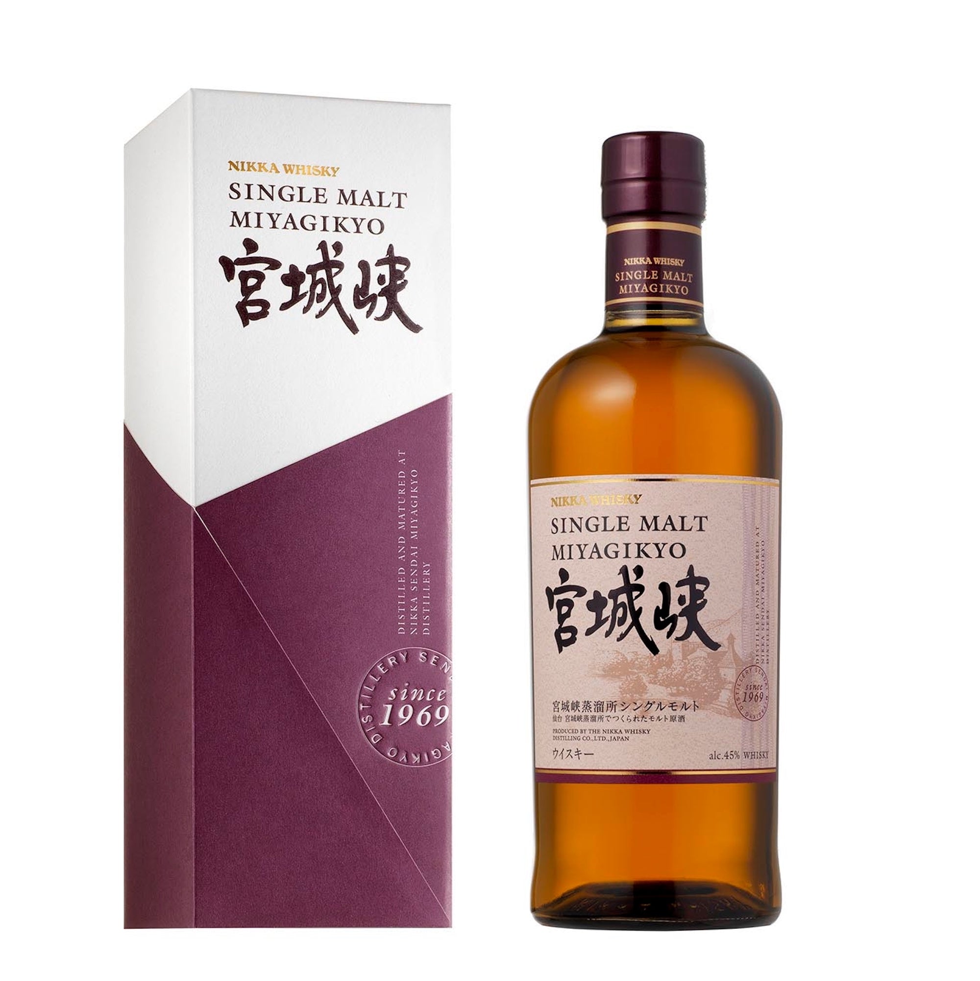 Nikka Miyagikyo Single Malt Japanese Whiskey