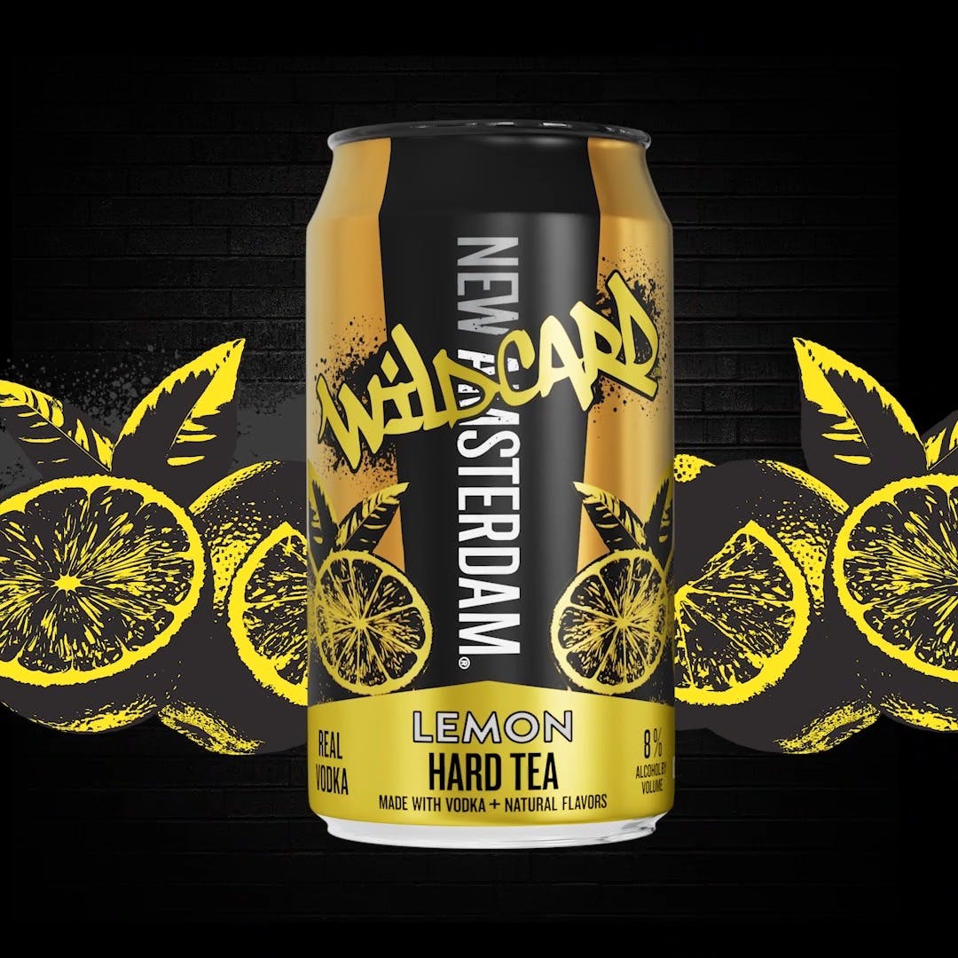 WildCard New Amsterdam Hard Lemonade (4 Pack Cans)