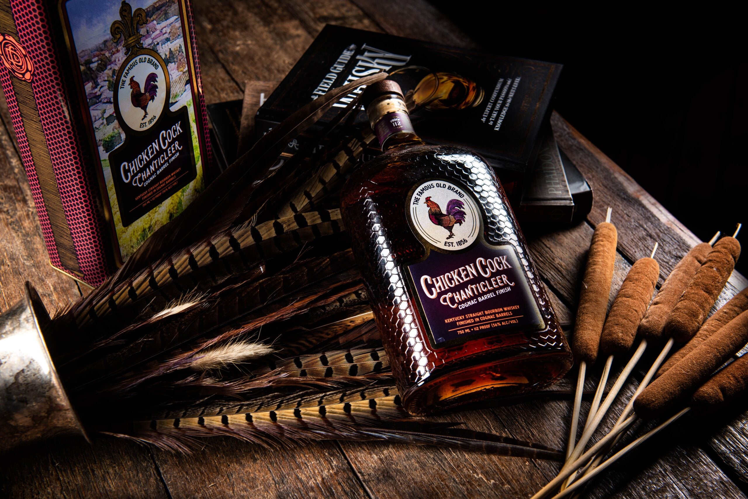 Chicken Cock Chanticleer Cognac Barrel Finished Straight Bourbon