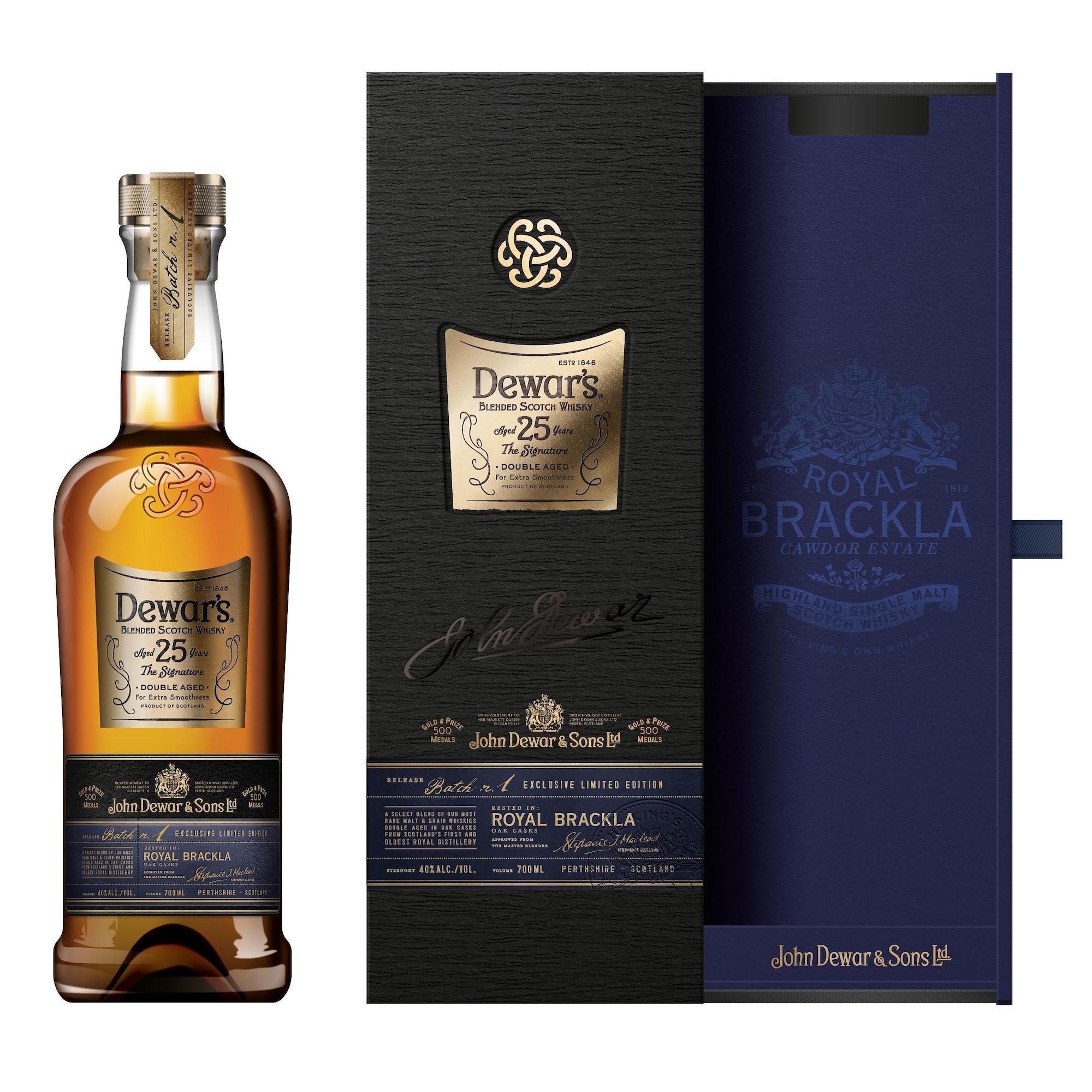 Dewar's 25 Year The Signature Blended Scotch Whiskey