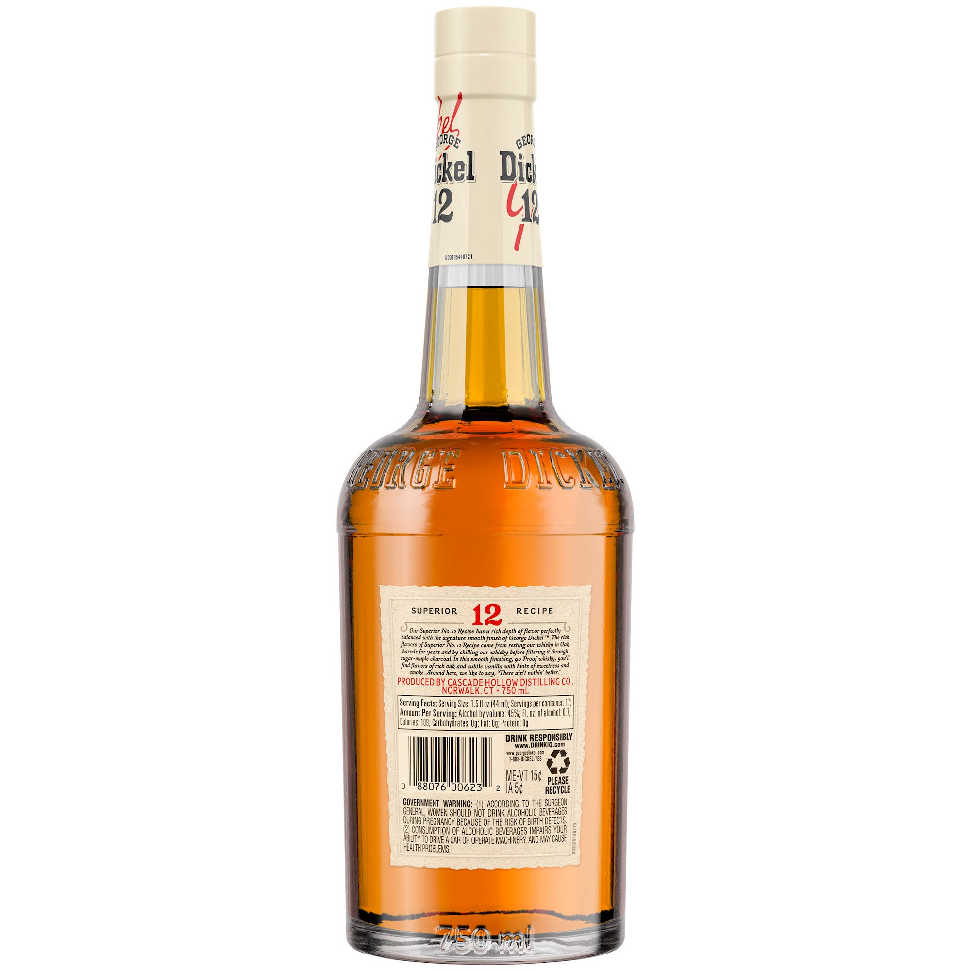 George Dickel Tennessee Sour Mash No. 12