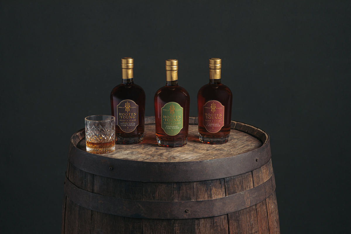 Hooten Young Cabernet Cask Finish 6 Year American Whiskey