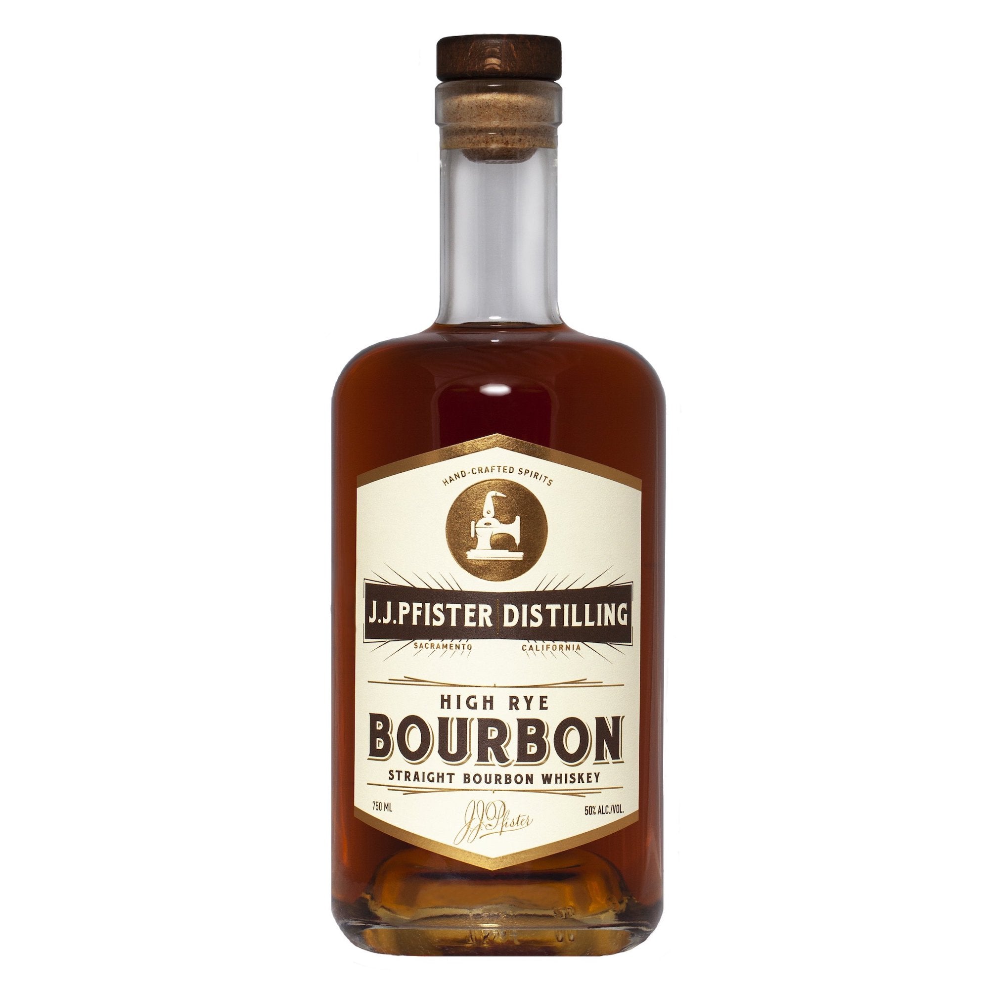 J.J. Pfister Distilling High Rye Bourbon