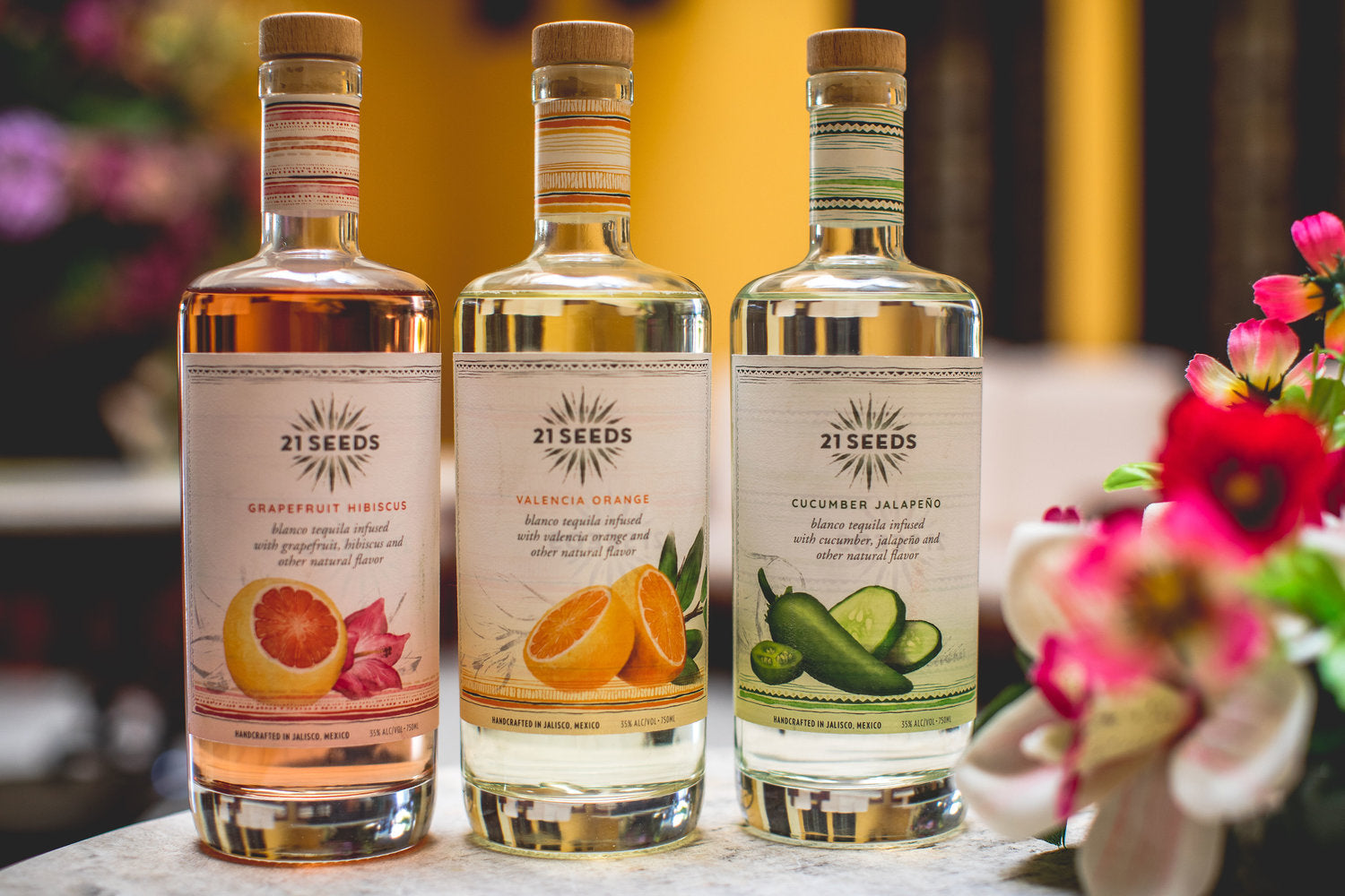 21 Seeds Tequila Party Pack 3 Bottle Collection
