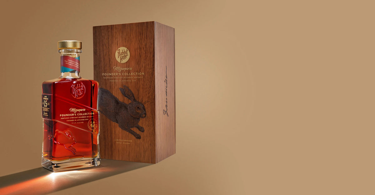 Rabbit Hole Mizunara Founder’s Collection 15 Year Old Kentucky Bourbon Finished in Japanese Oak