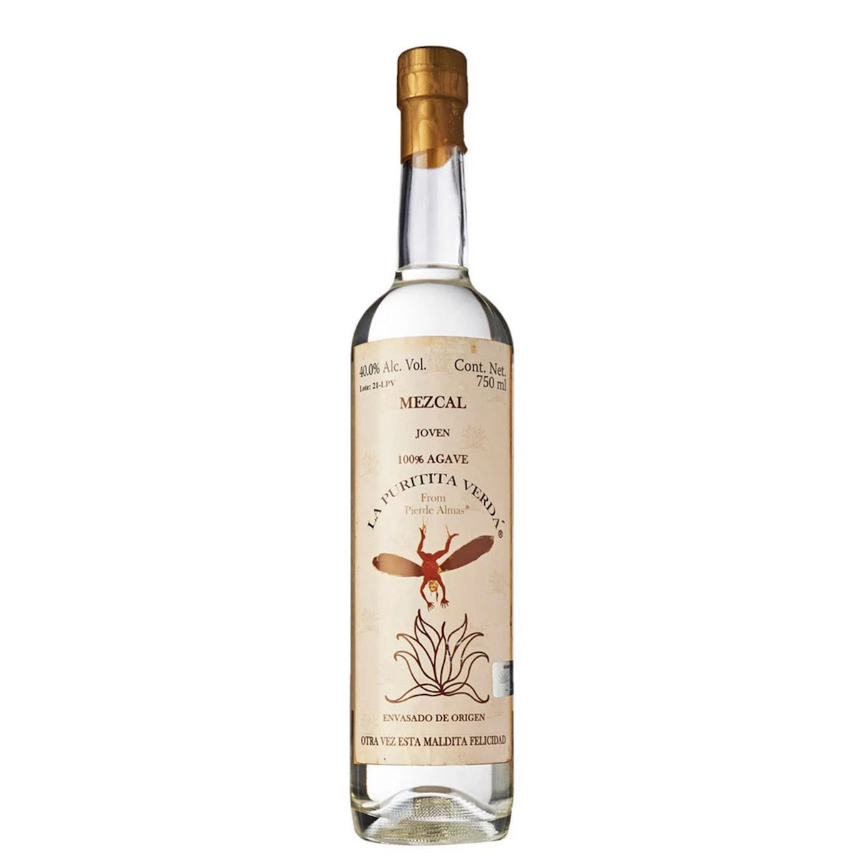 Mezcal Pierde Almas Puritita Verda
