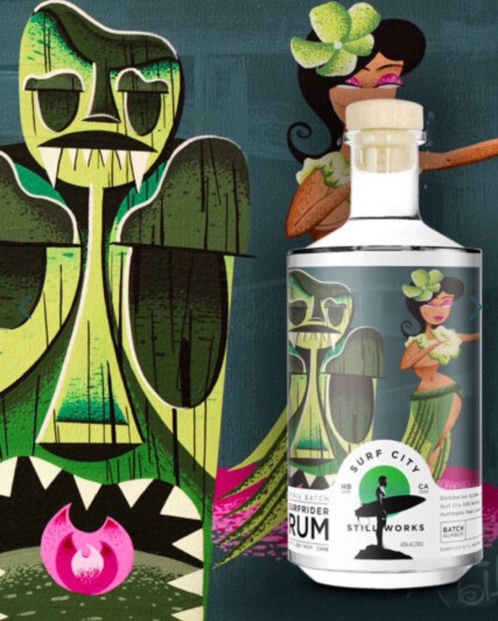 Surf City Still Works Surfrider Rum