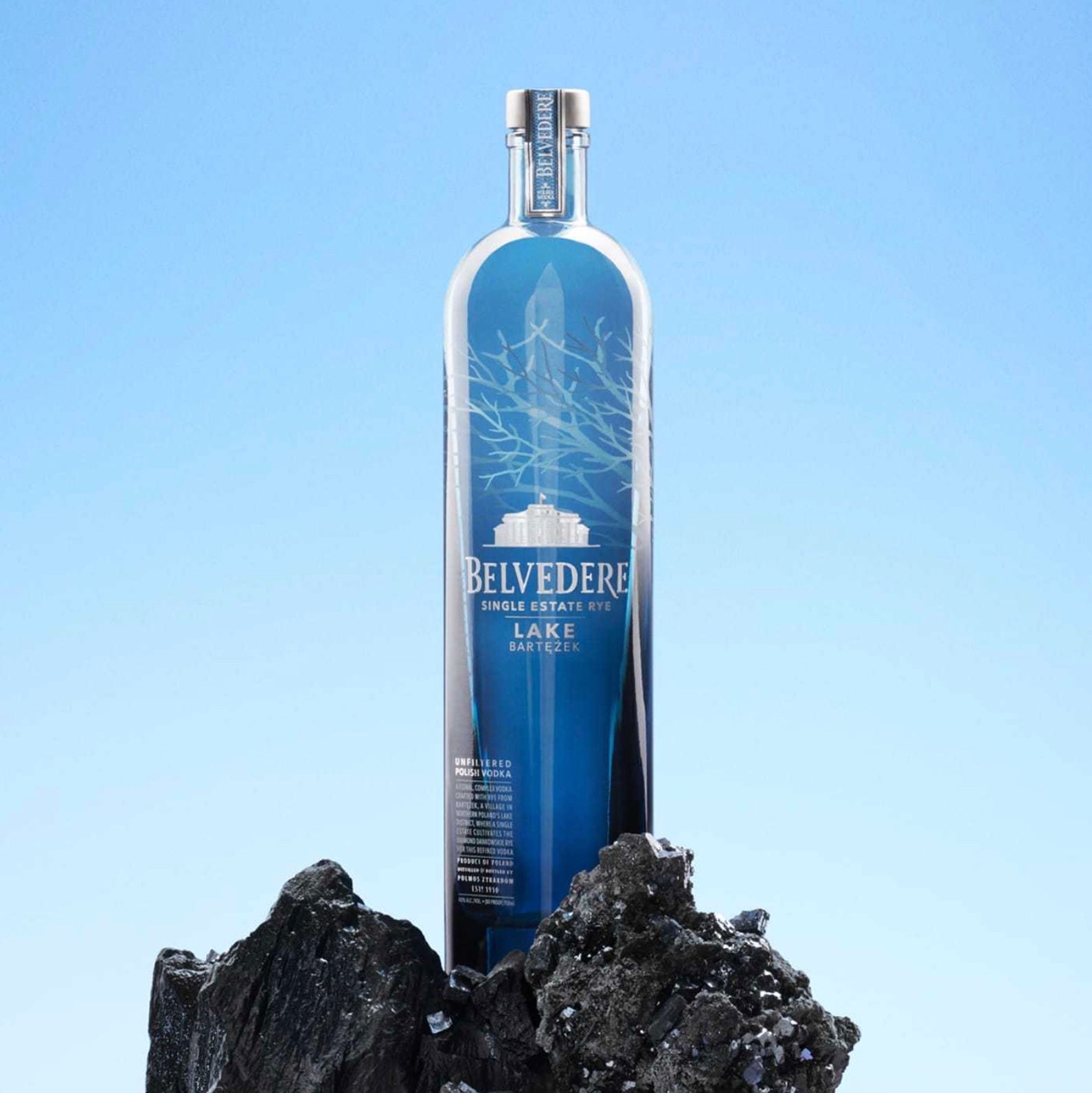 Belvedere Single Estate Rye Vodka Lake Bartężek Vodka