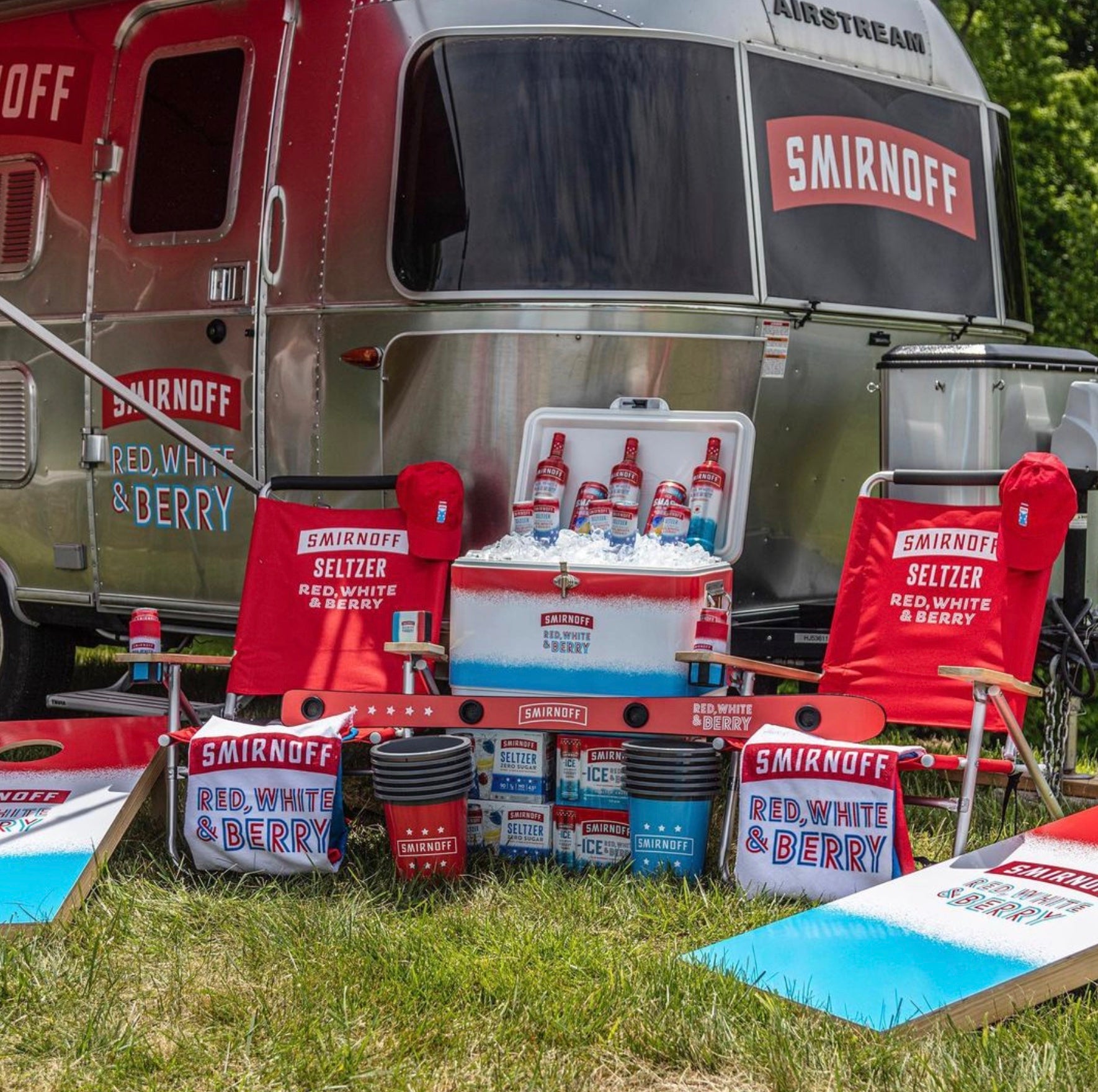 Smirnoff Red, White, and Berry Vodka