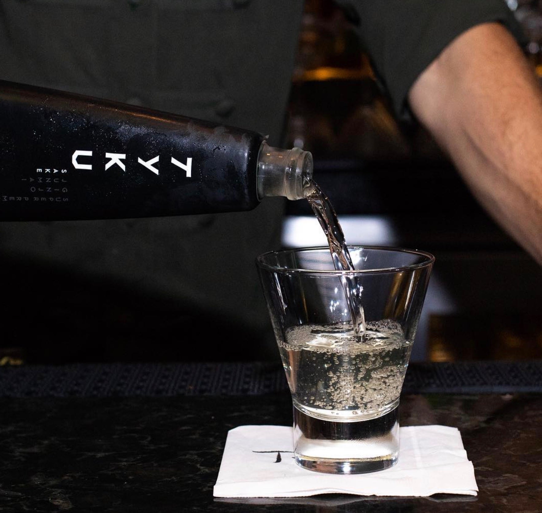 Ty ku Junmai Ginjo Black Sake