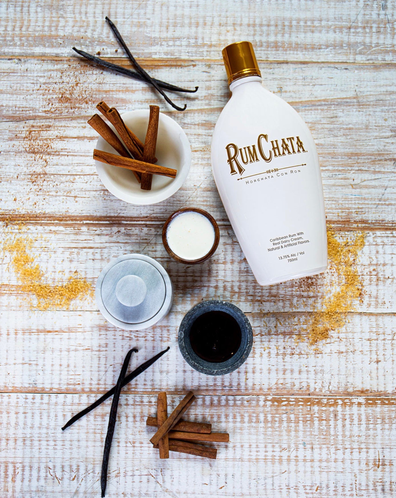 RumChata Horchata Con Ron (with real dairy cream)