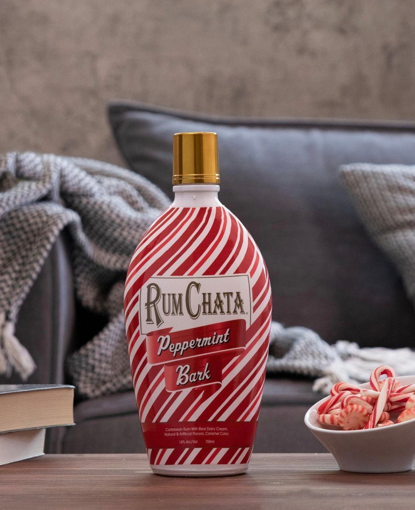 Rumchata Peppermint Bark (with real dairy cream)