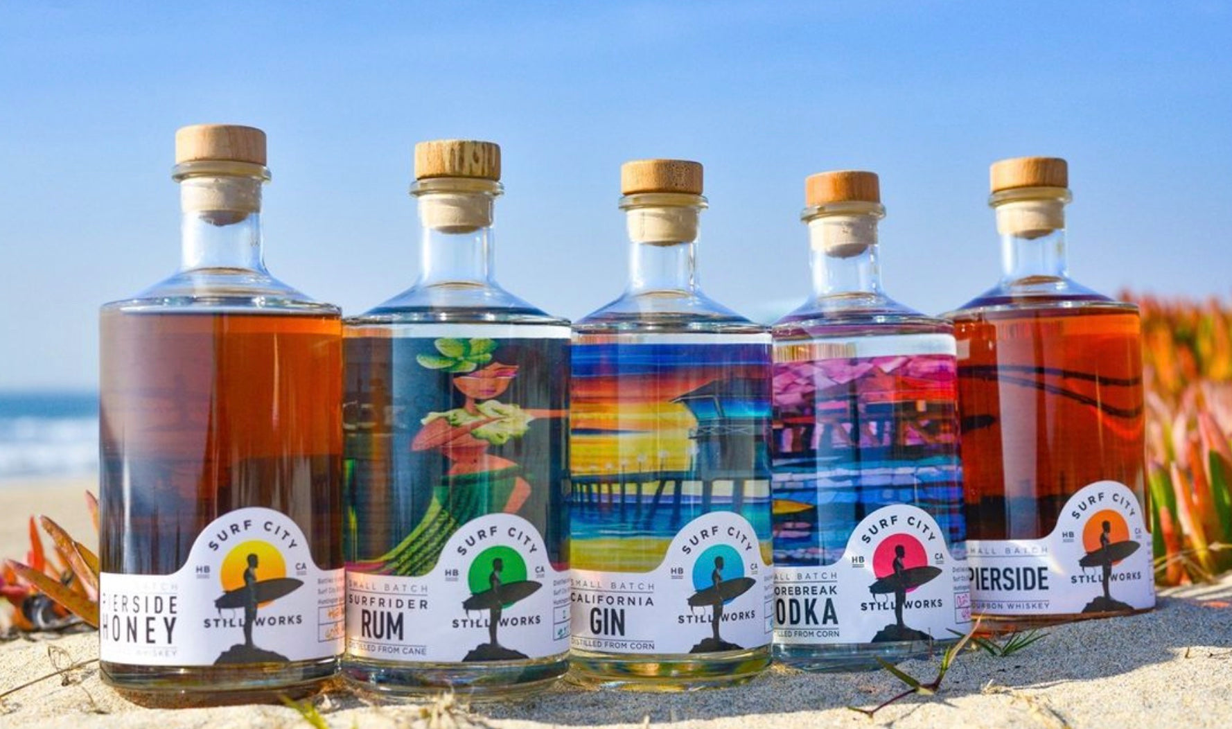 Surf City Still Works Shorebreak Vodka