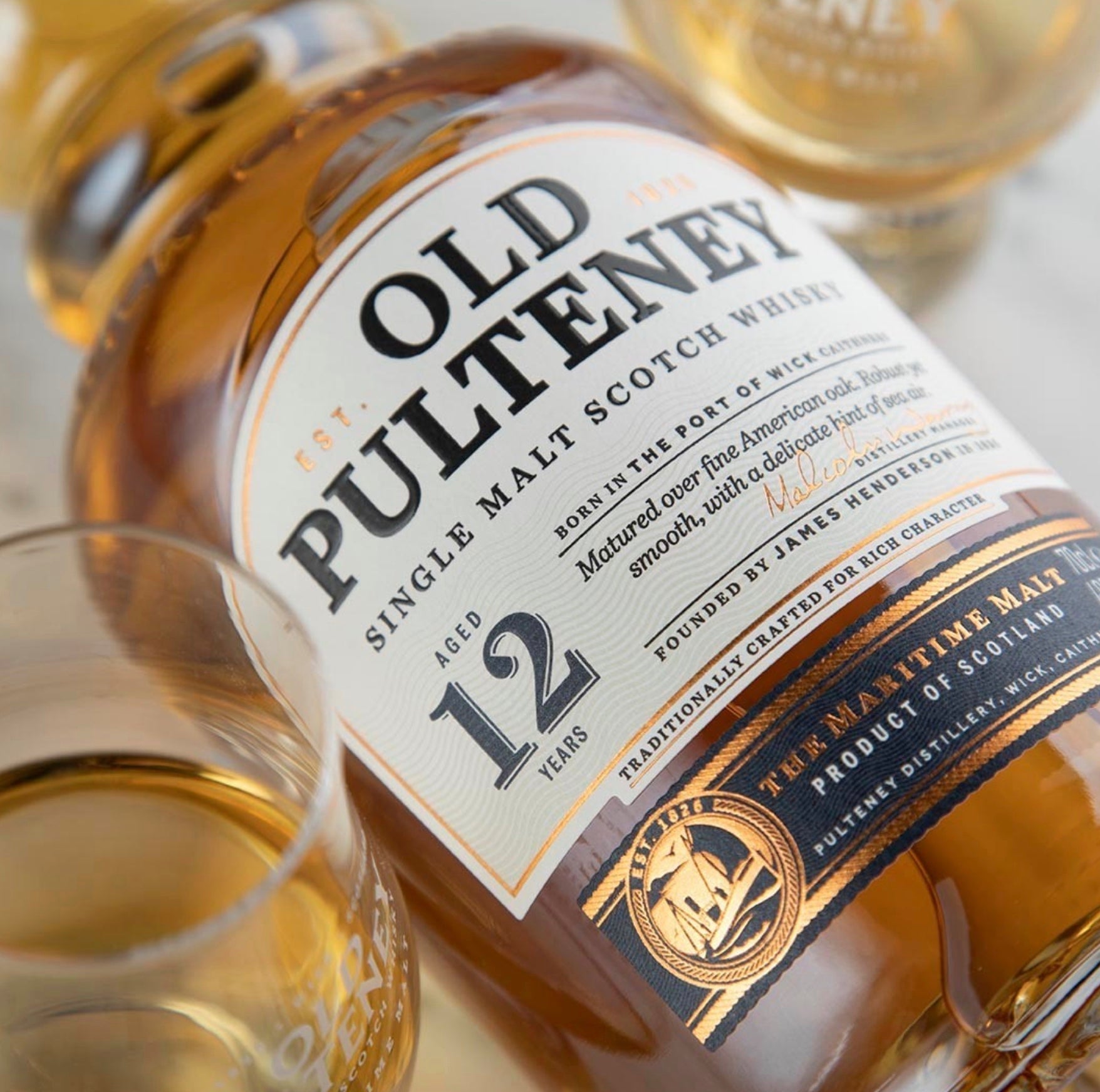 Old Pulteney 12 Year Single Malt Scotch Whisky