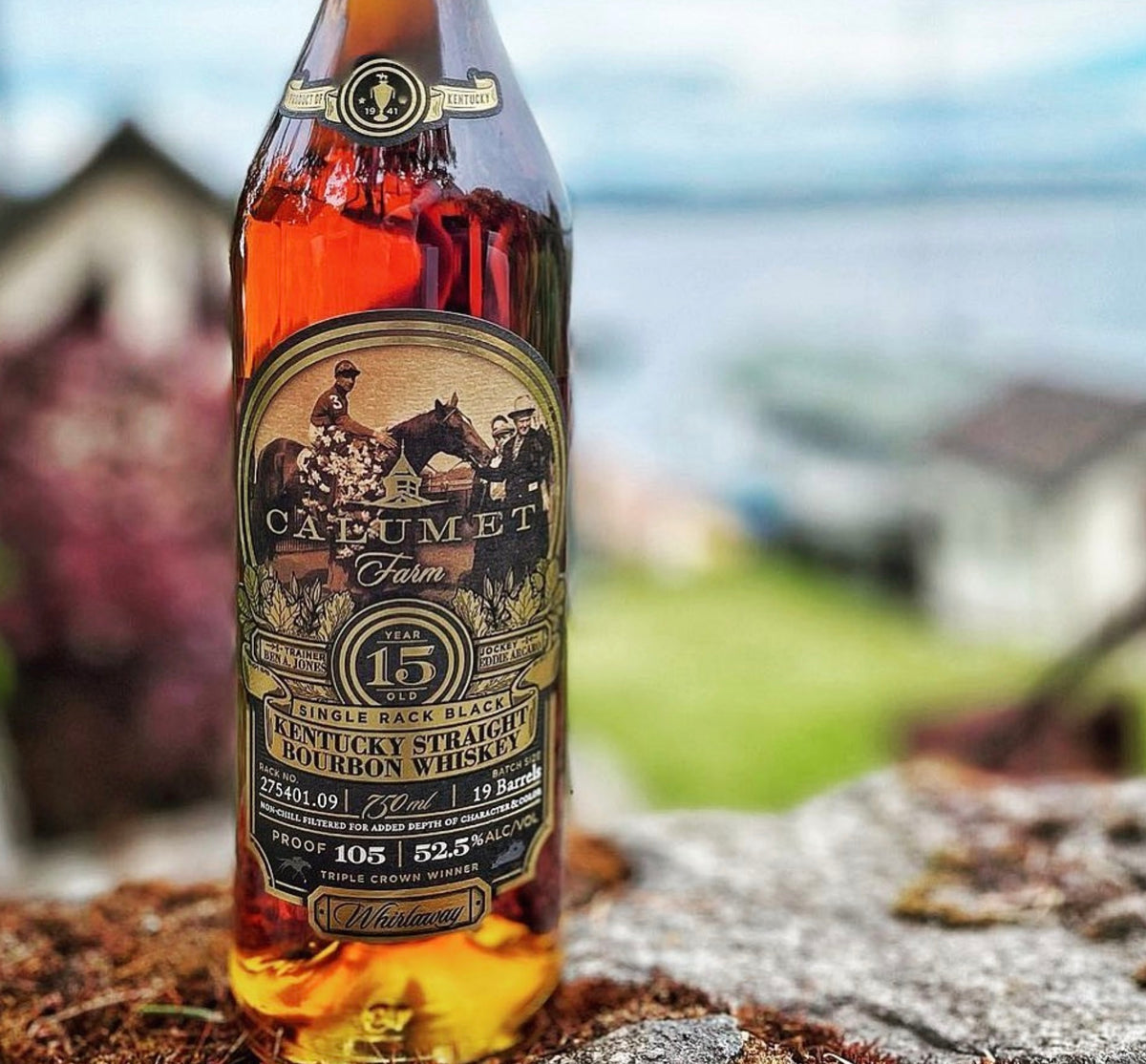 Calumet Farm Single Rack Black 15 Year Bourbon