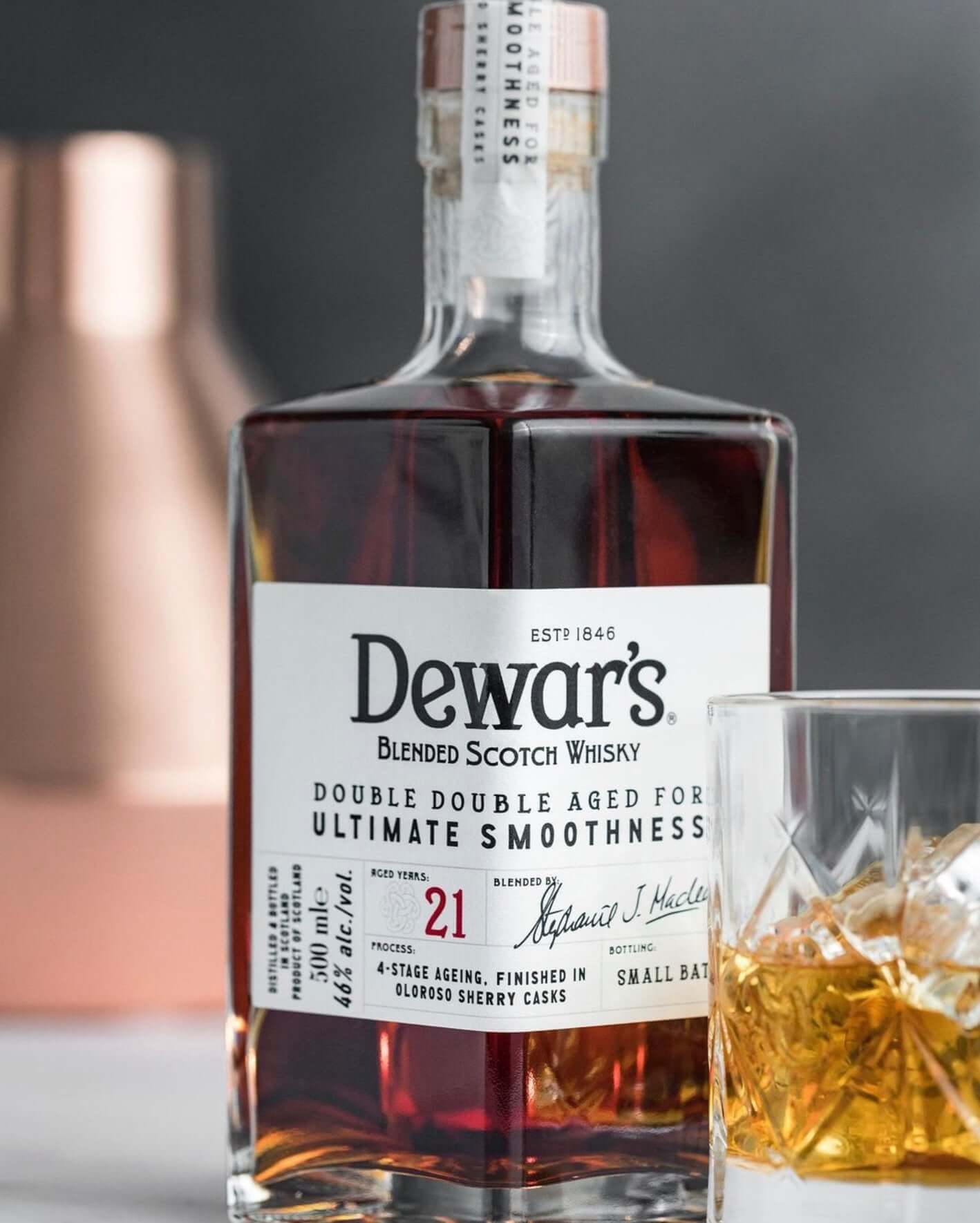 Dewar's 21 Year Double Double Aged Blended Scotch Whisky
