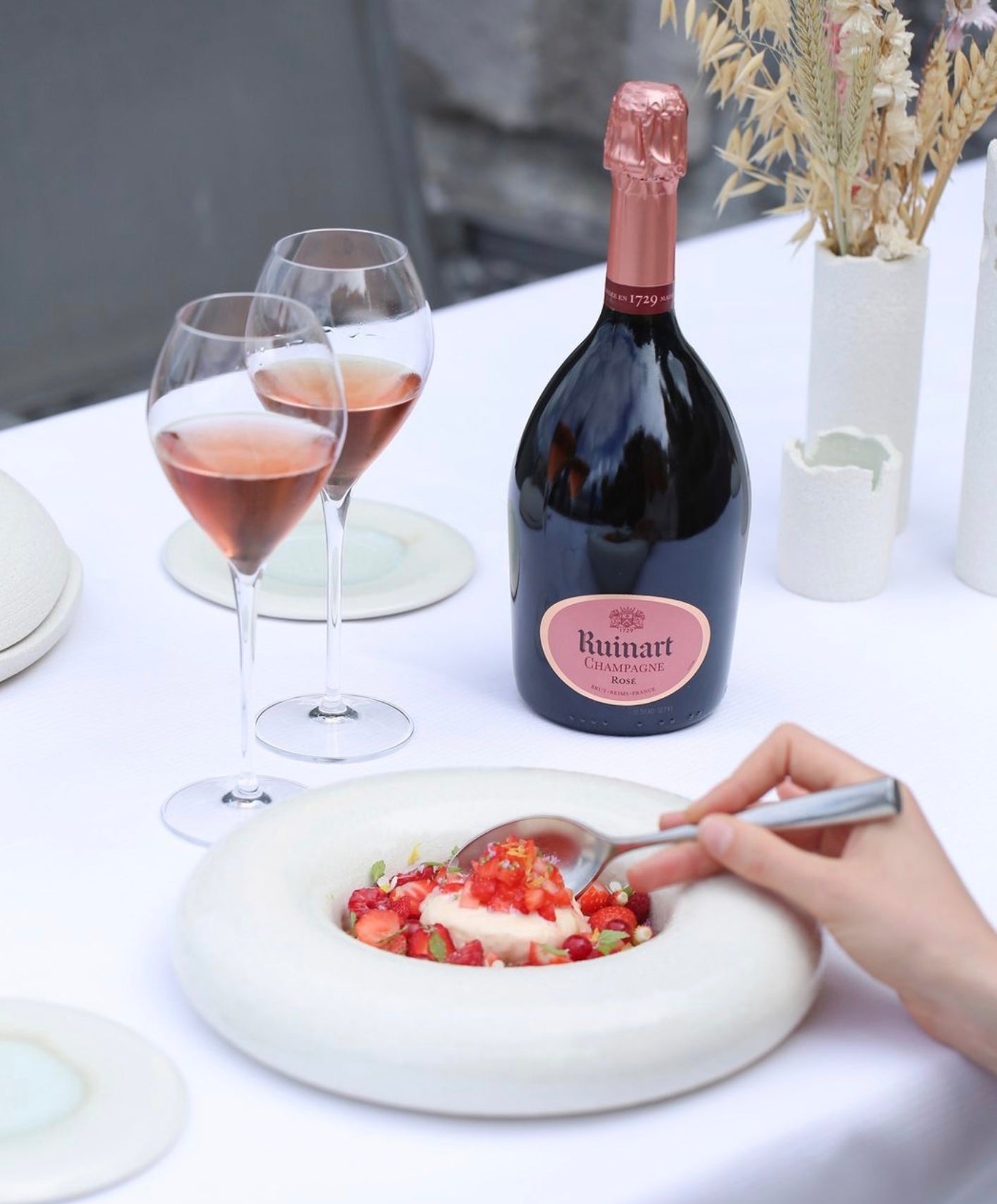 Ruinart Rosé Champagne