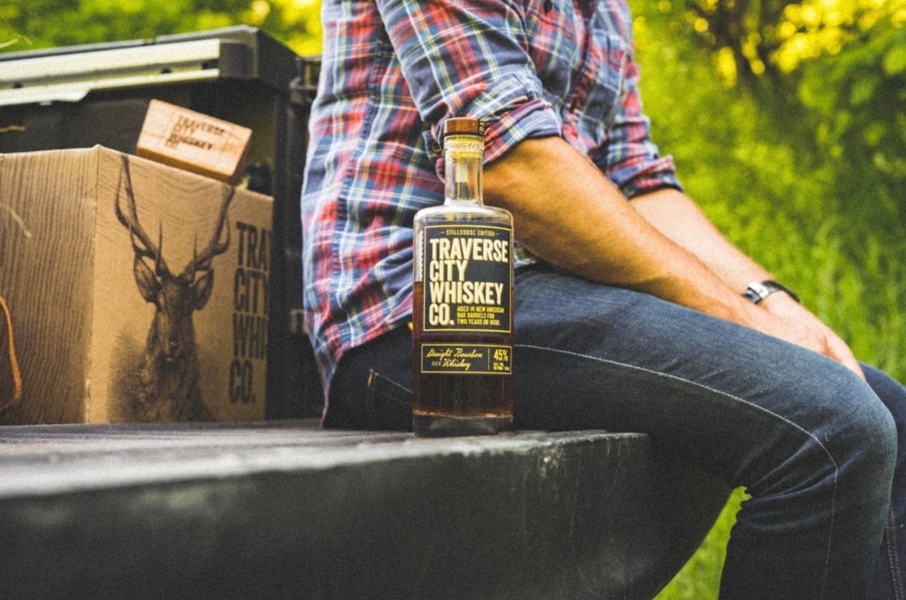 Traverse City Whiskey XXX Straight Bourbon