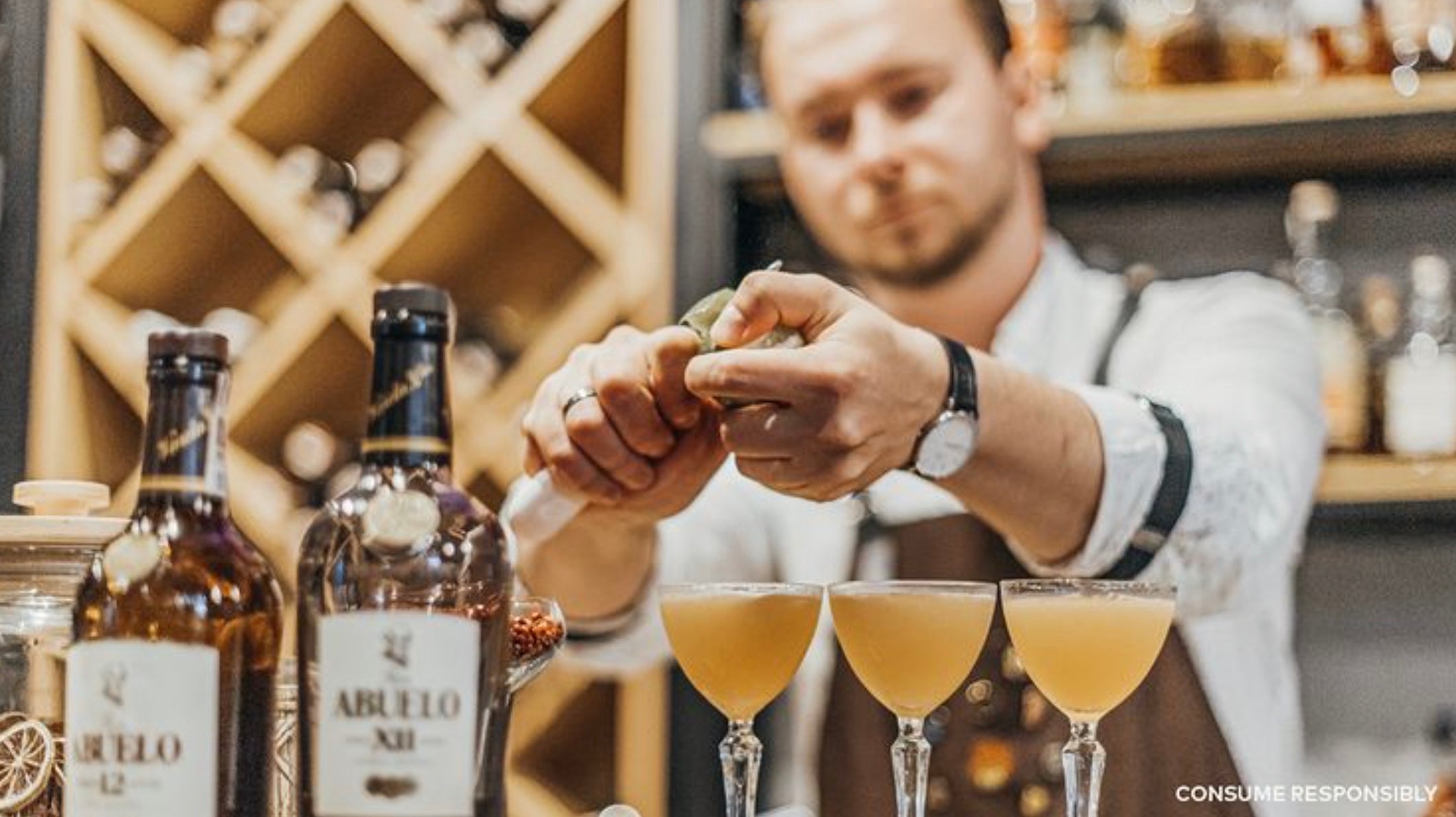 Ron Abuelo 12 Year Two Oaks Añejo Rum