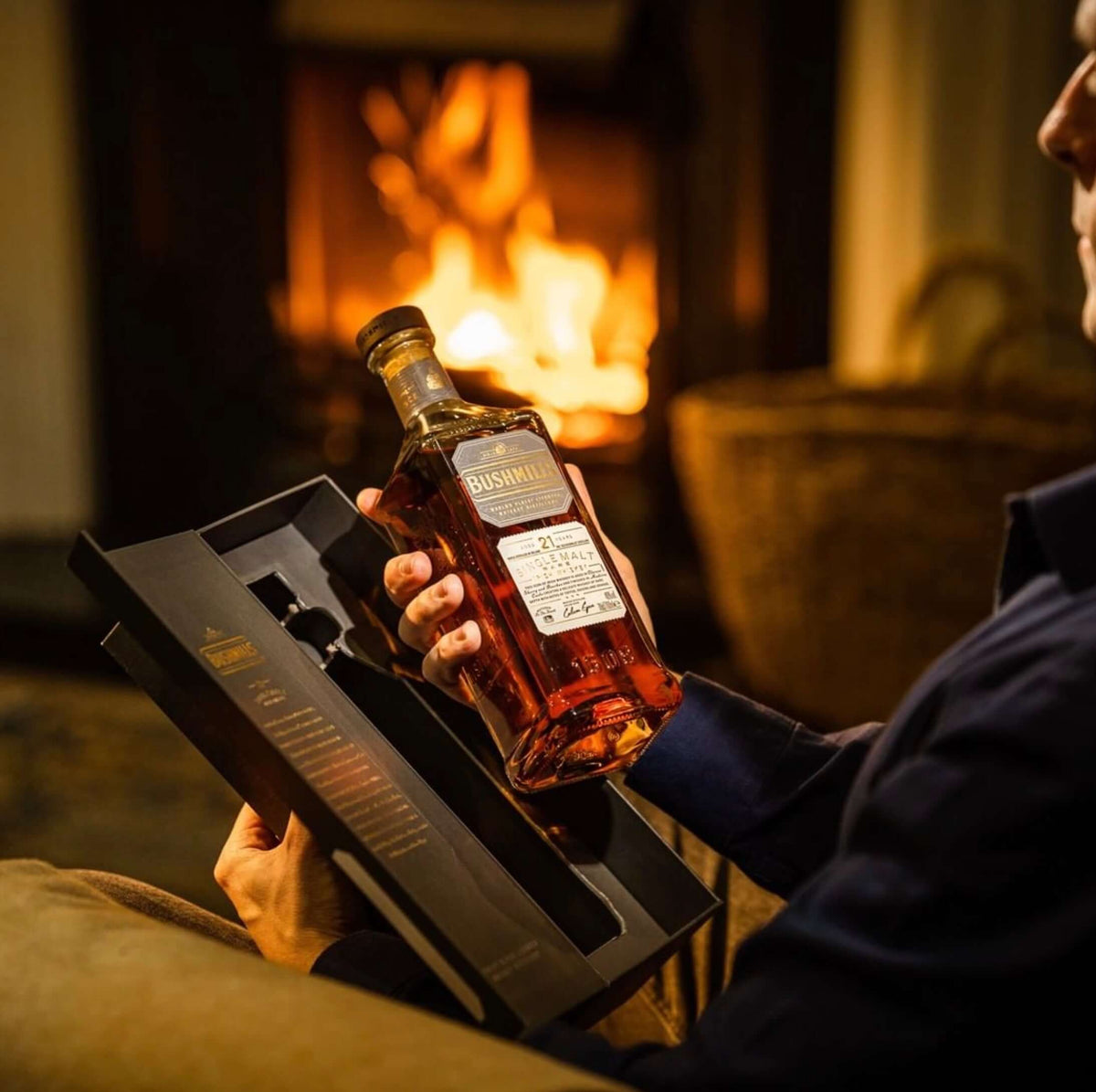 Bushmills 21 Year Old Irish Whiskey