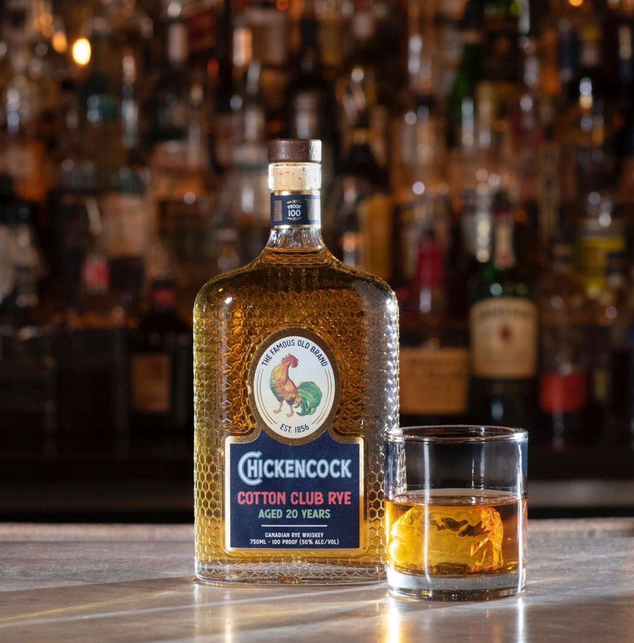 Chicken Cock Cotton Club 20 Year Rye Whiskey