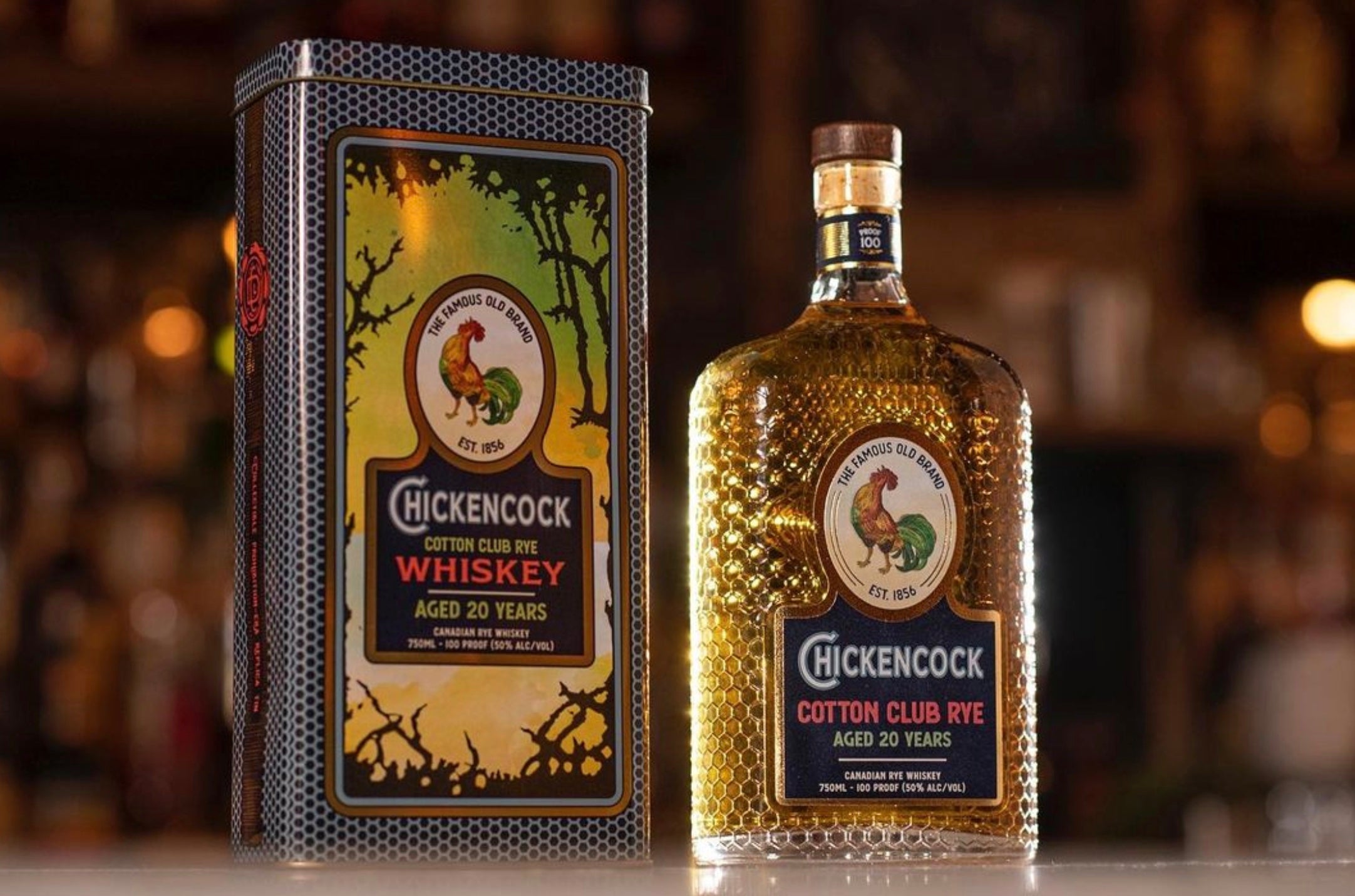 Chicken Cock Cotton Club 20 Year Rye Whiskey