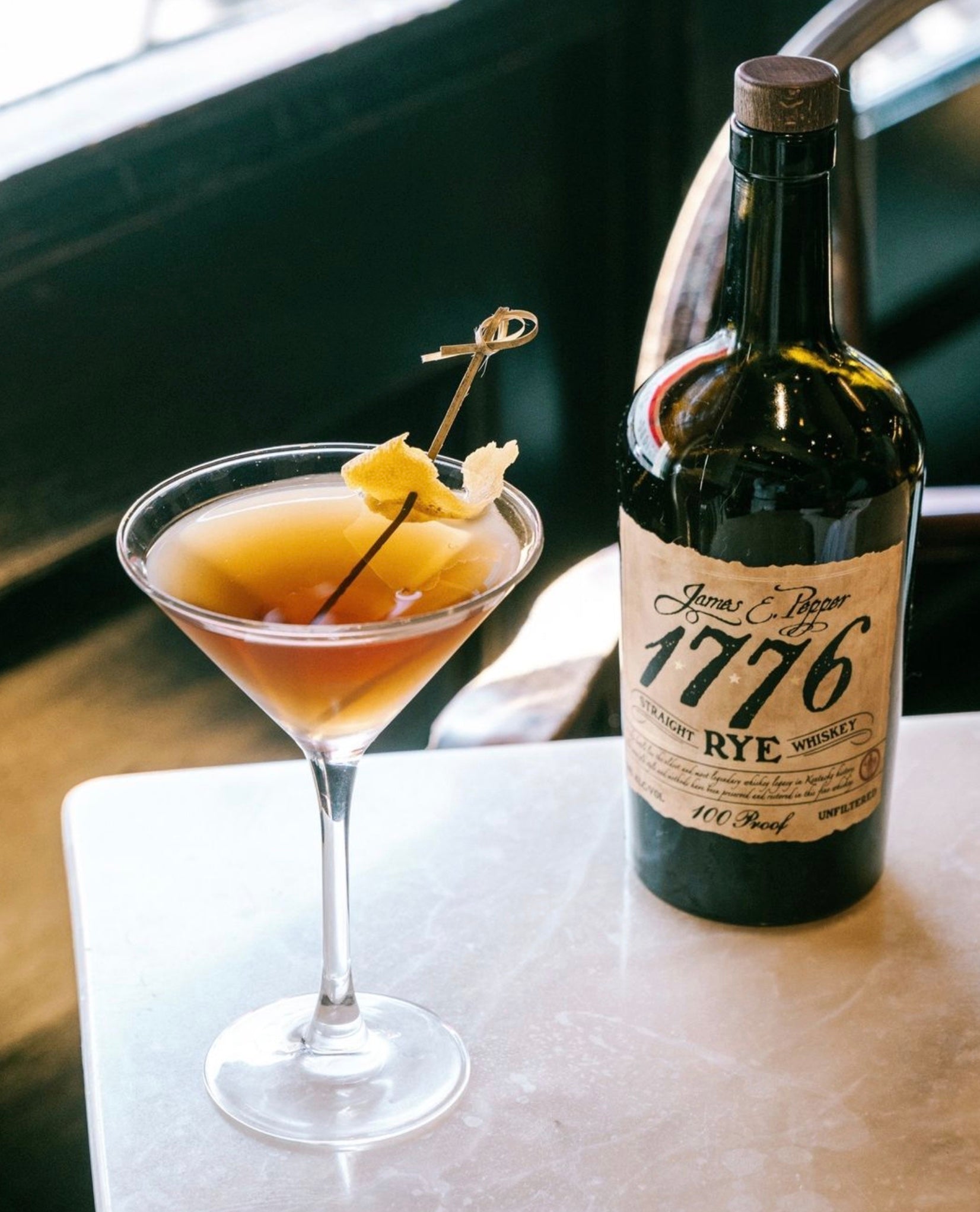 James E. Pepper 1776 Straight Rye Whiskey
