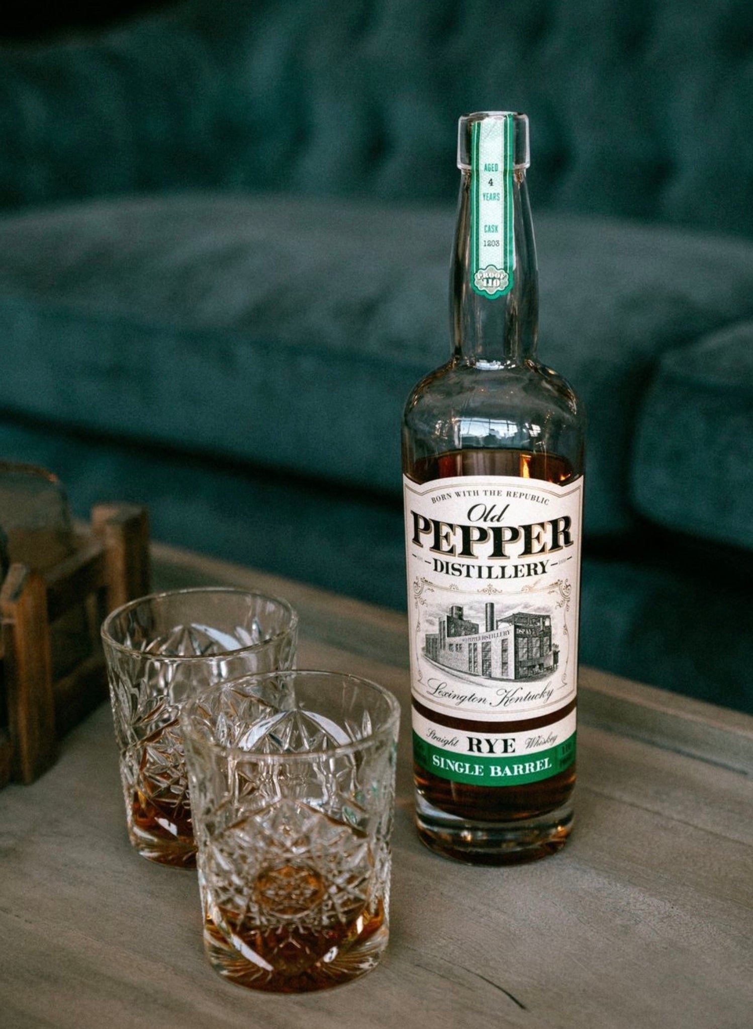 Old Pepper Single Barrel Rye Whiskey