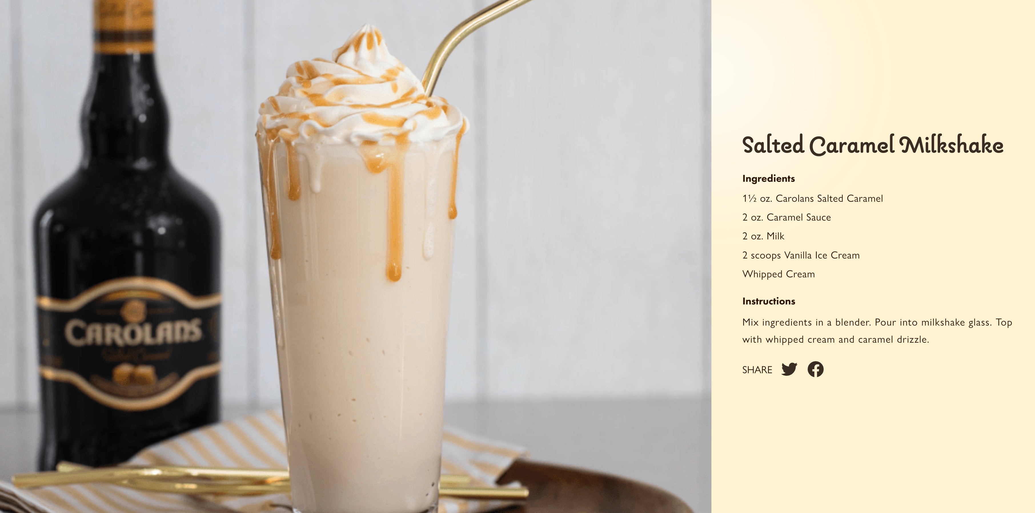 Carolans Salted Caramel Irish Cream