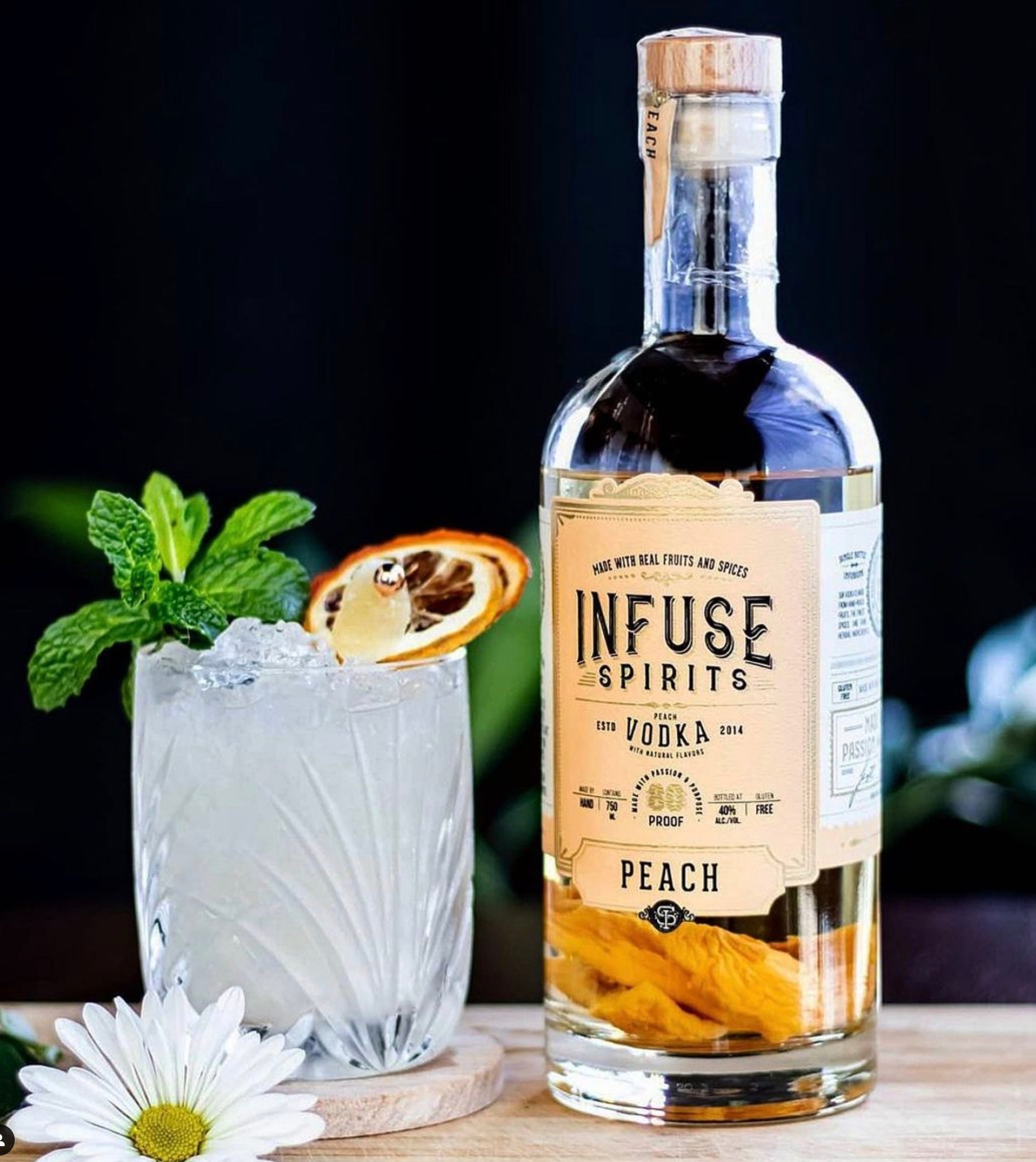 Infuse Spirits Peach Vodka