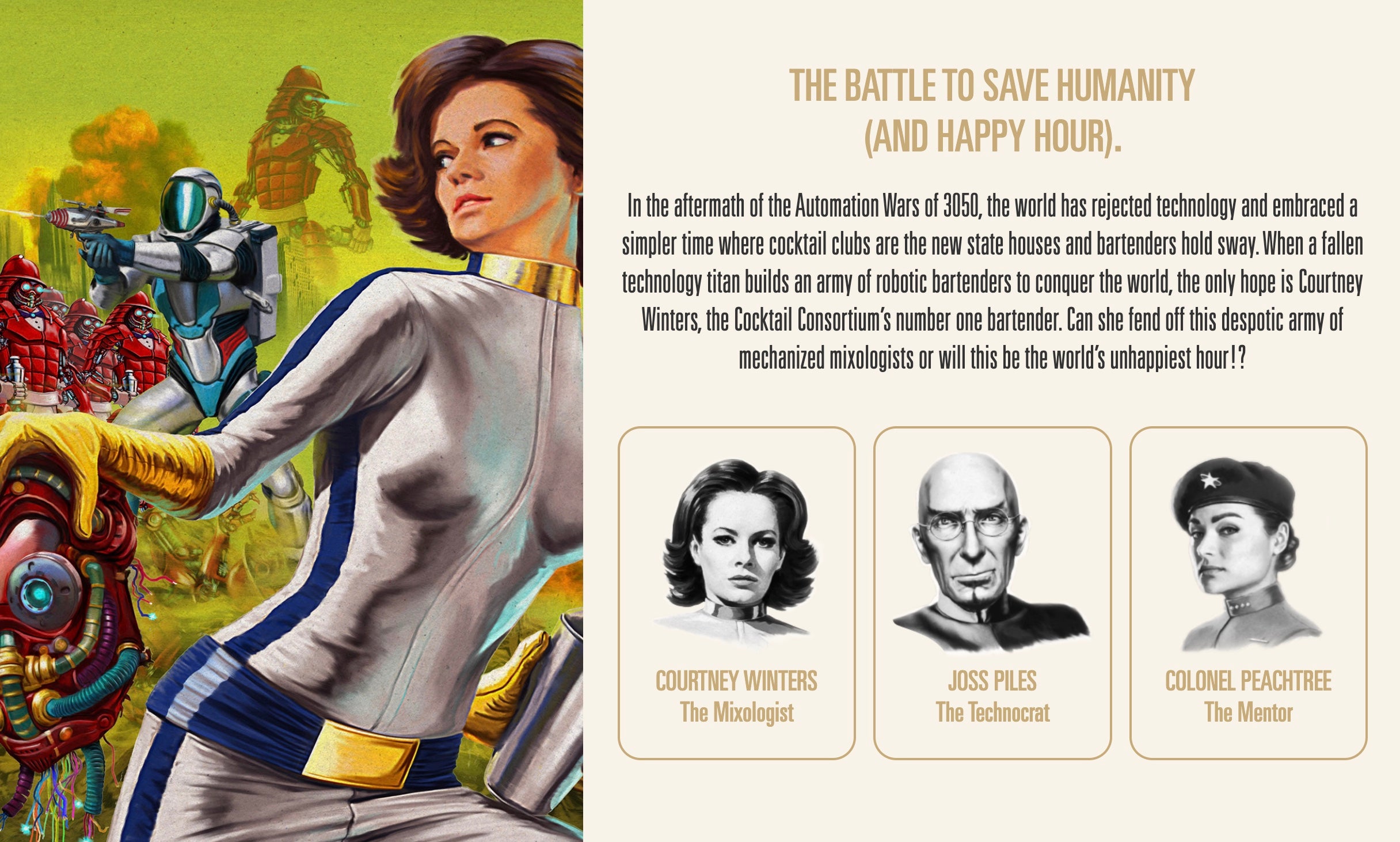 Filmland Spirits 'Ryes of the Robots' Rye Whiskey